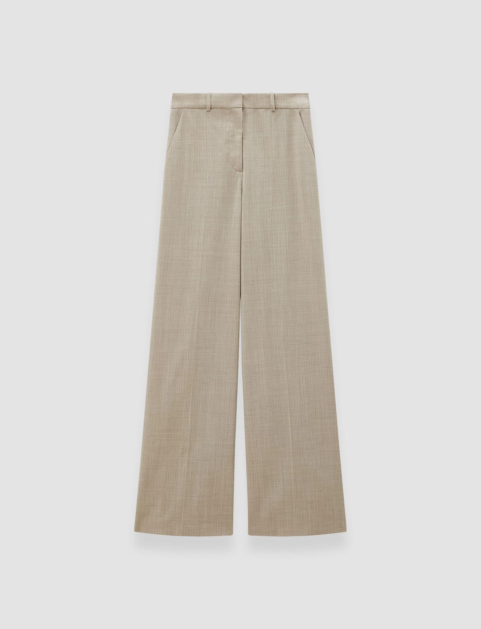 Alana Melange Wool Trousers