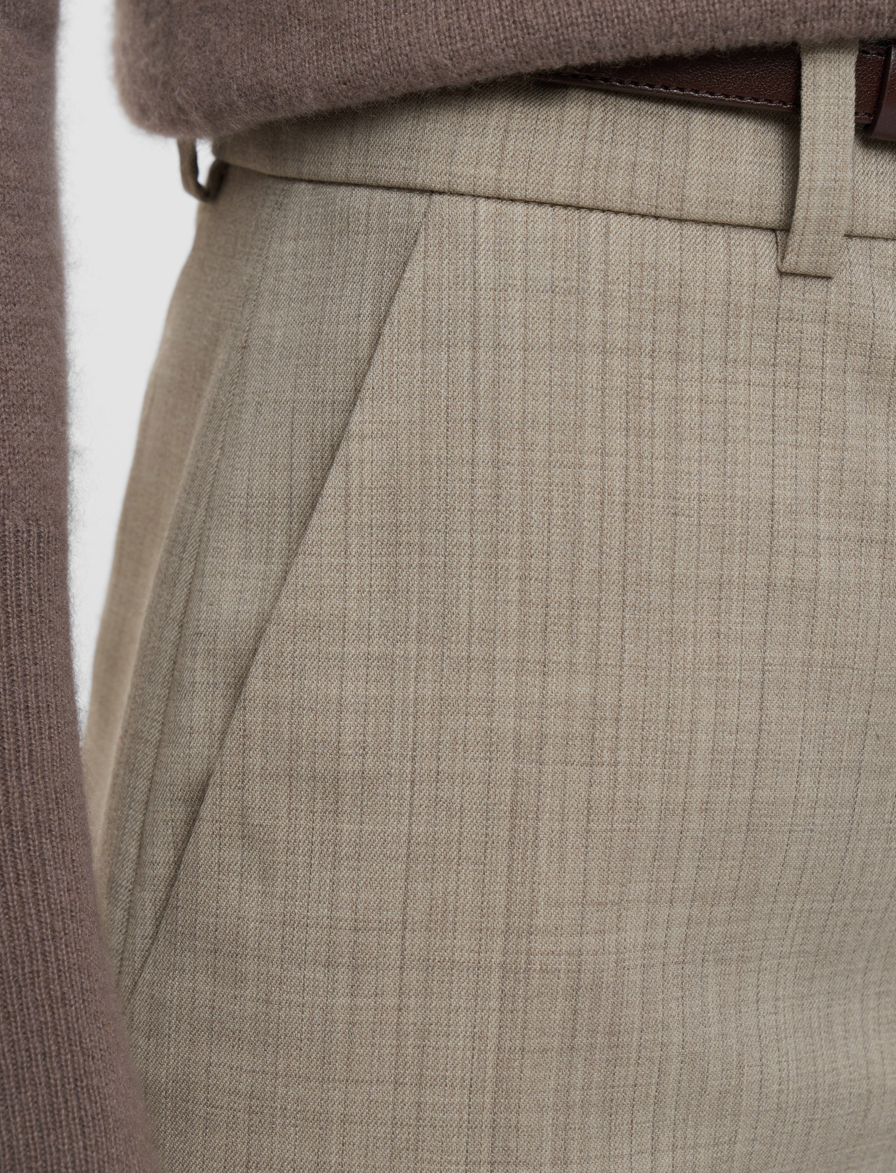 Alana Melange Wool Trousers - Image 4