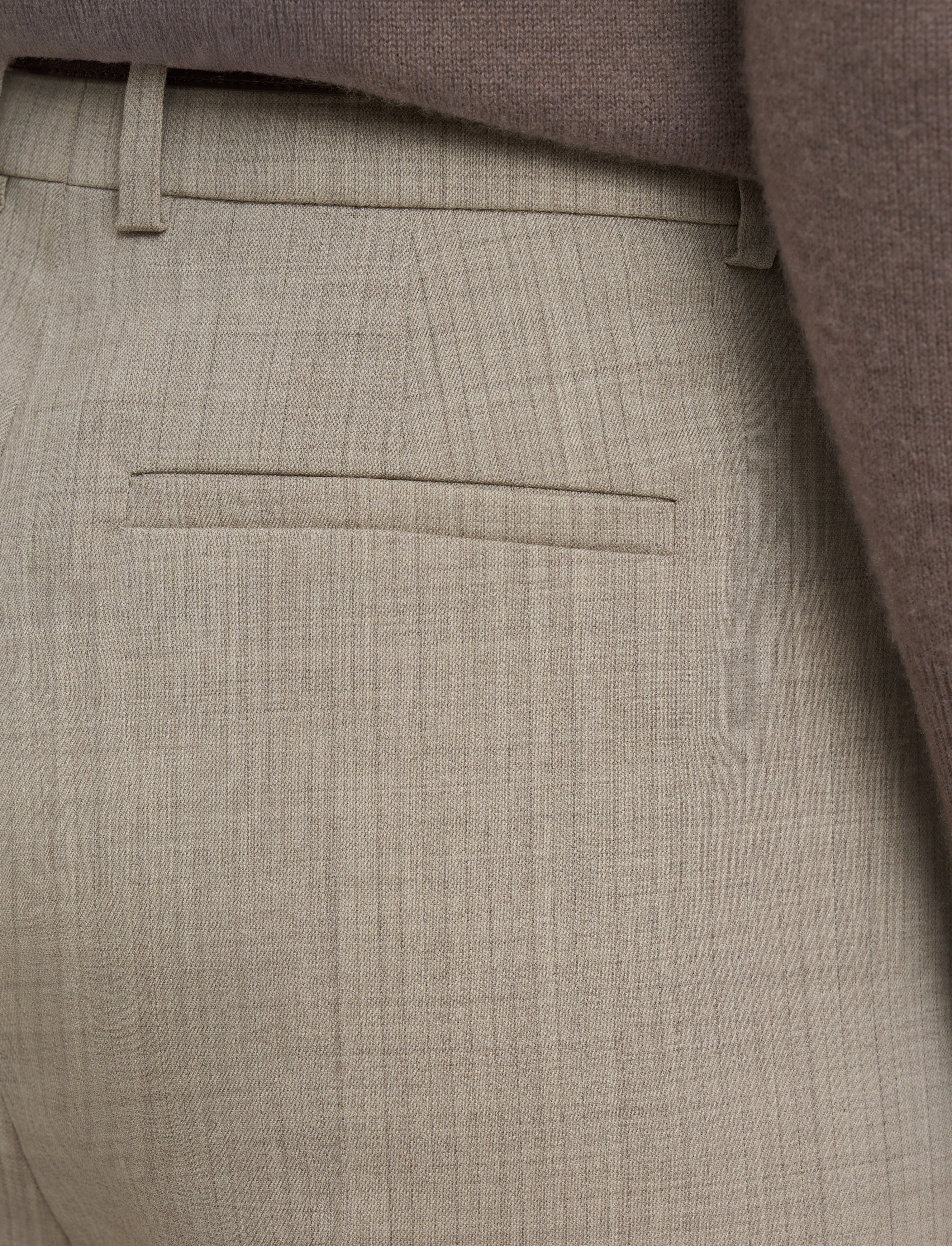 Alana Melange Wool Trousers - Image 5