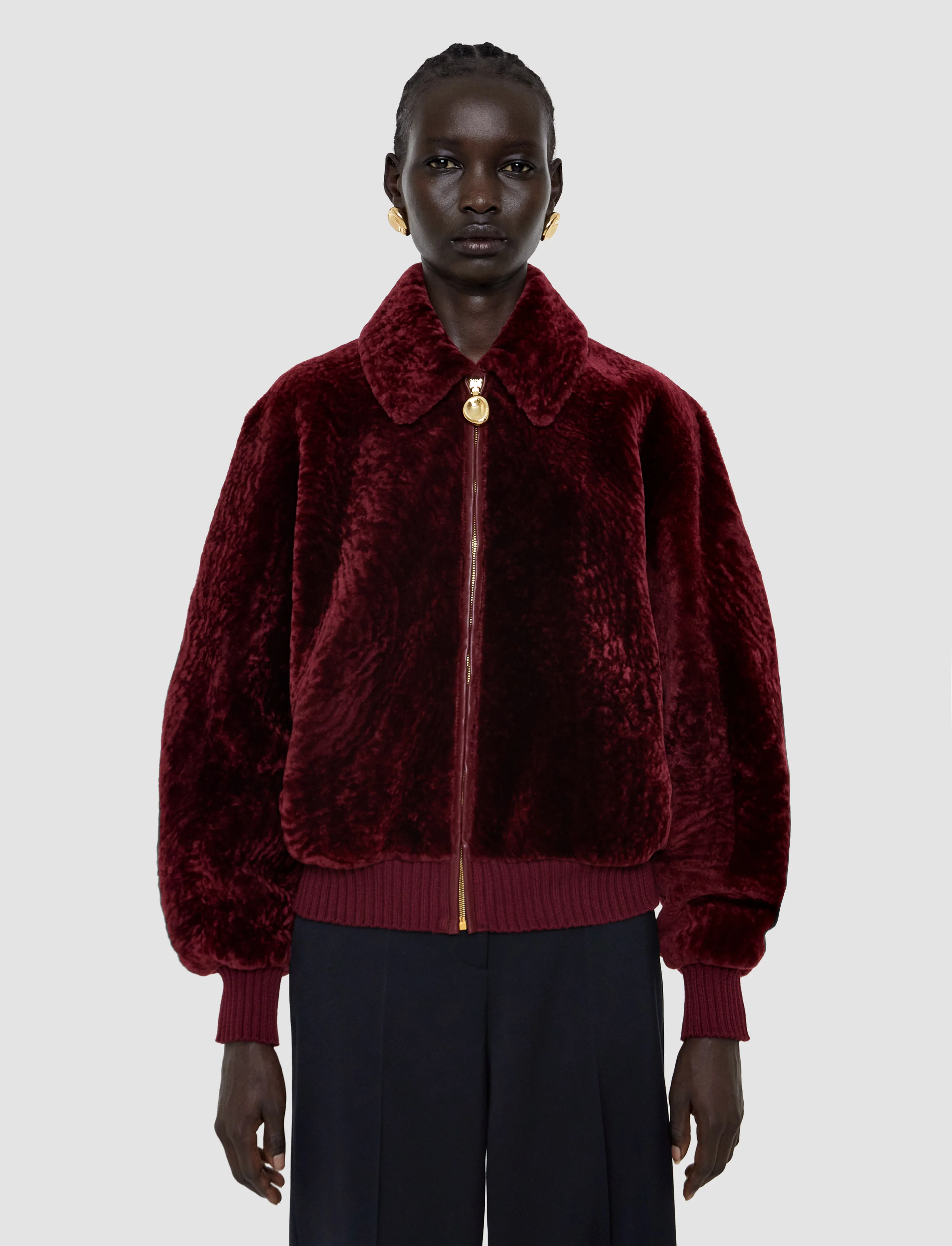 Alpes Short Hair Shearling Jacket - Image 3