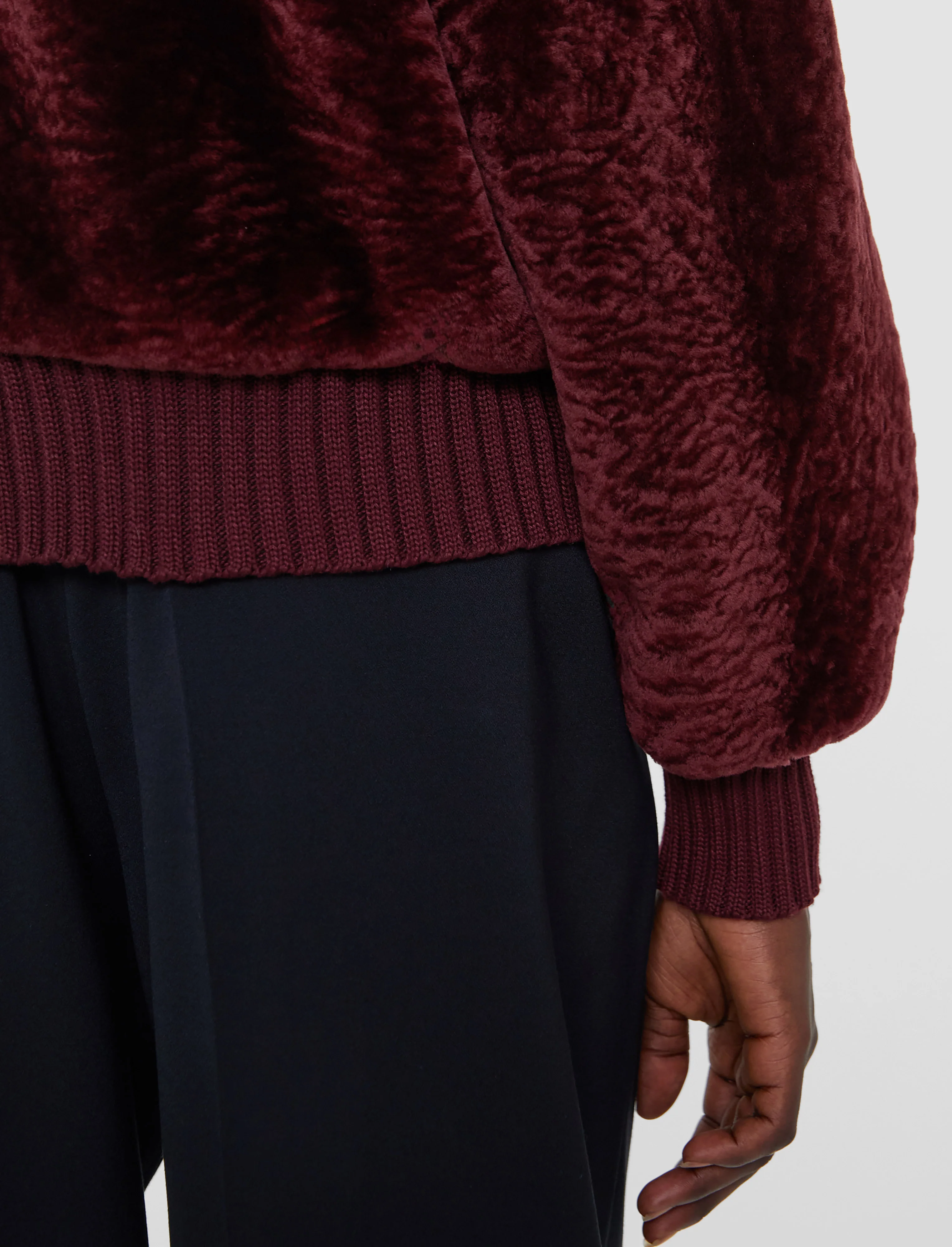 Alpes Short Hair Shearling Jacket - Image 6