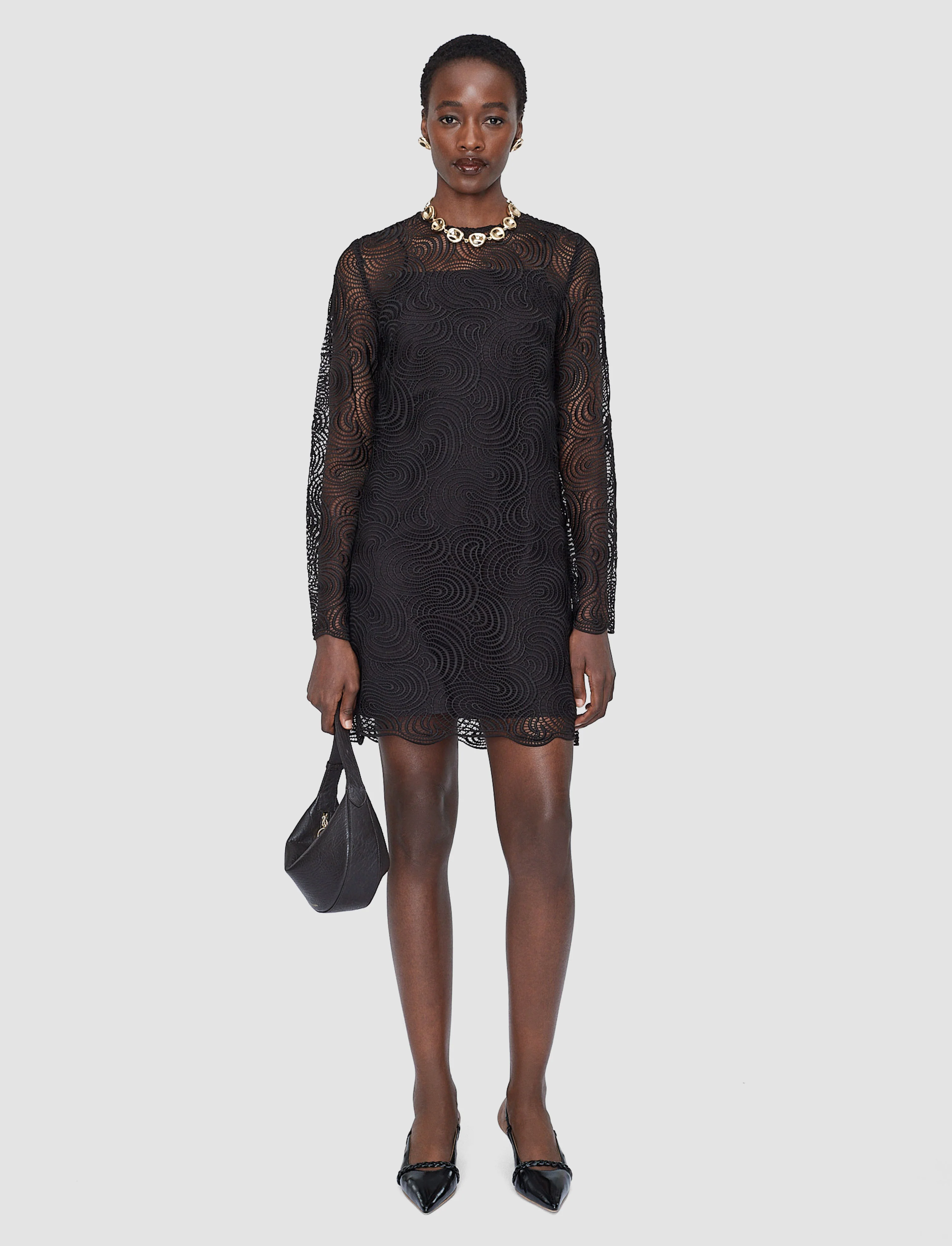 Amira Corded Lace Dress - Image 2