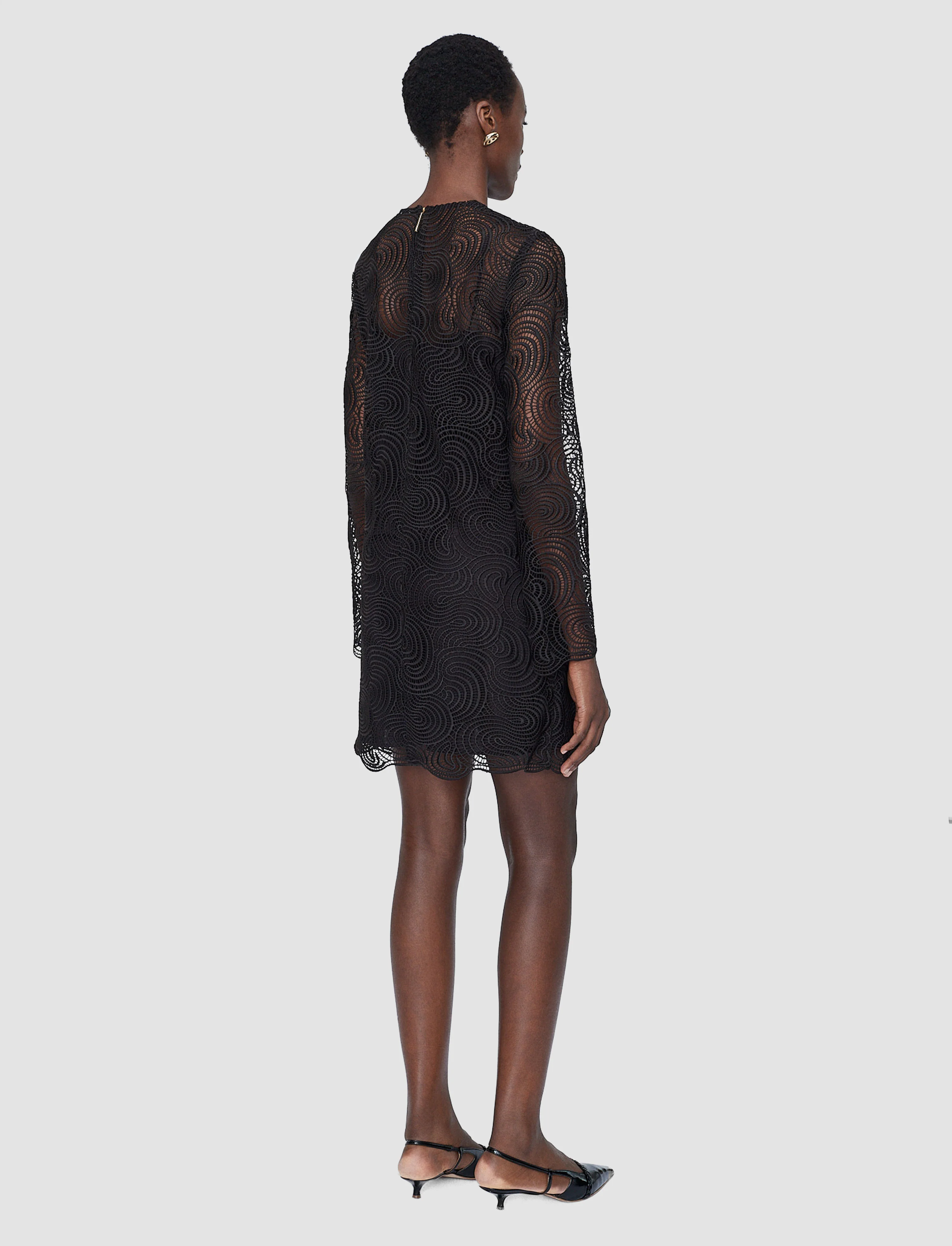 Amira Corded Lace Dress - Image 3