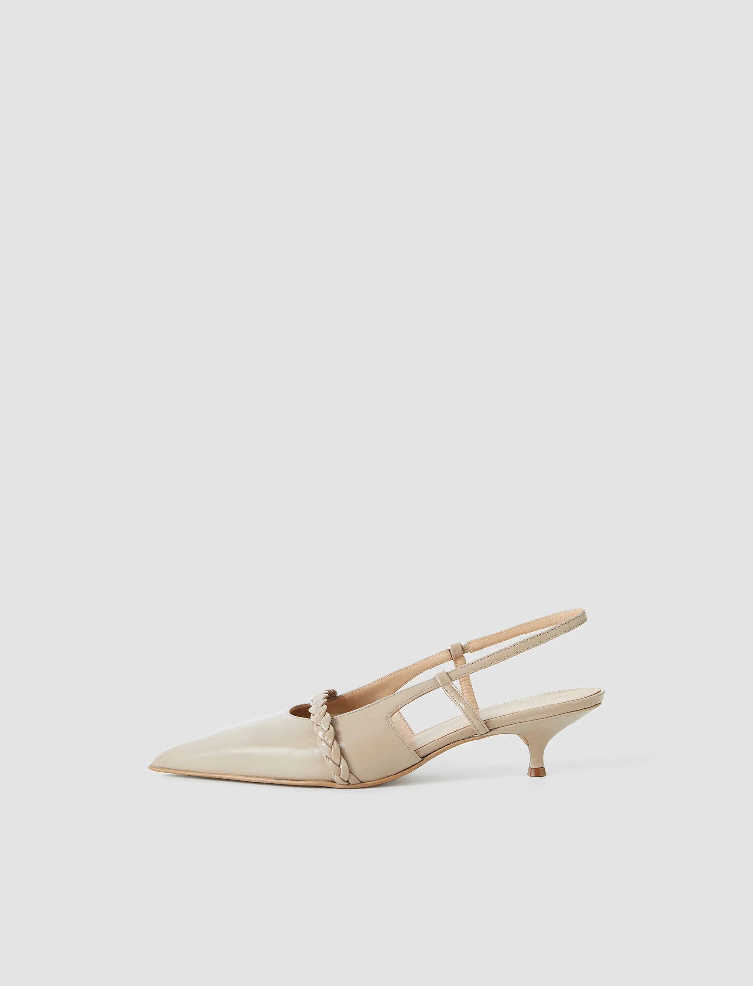 Anisa Patent Leather Slingback Shoes