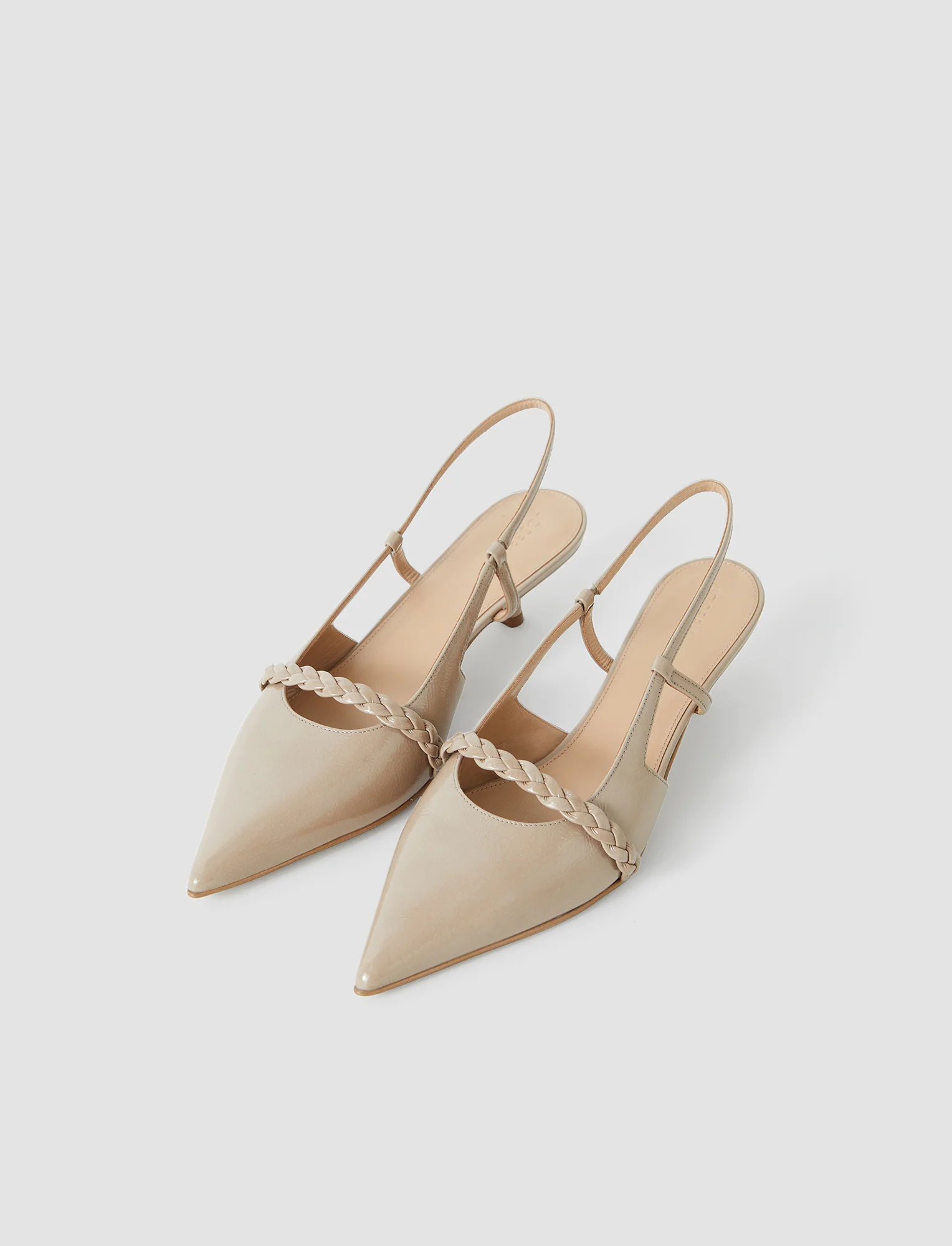 Anisa Patent Leather Slingback Shoes - Image 2