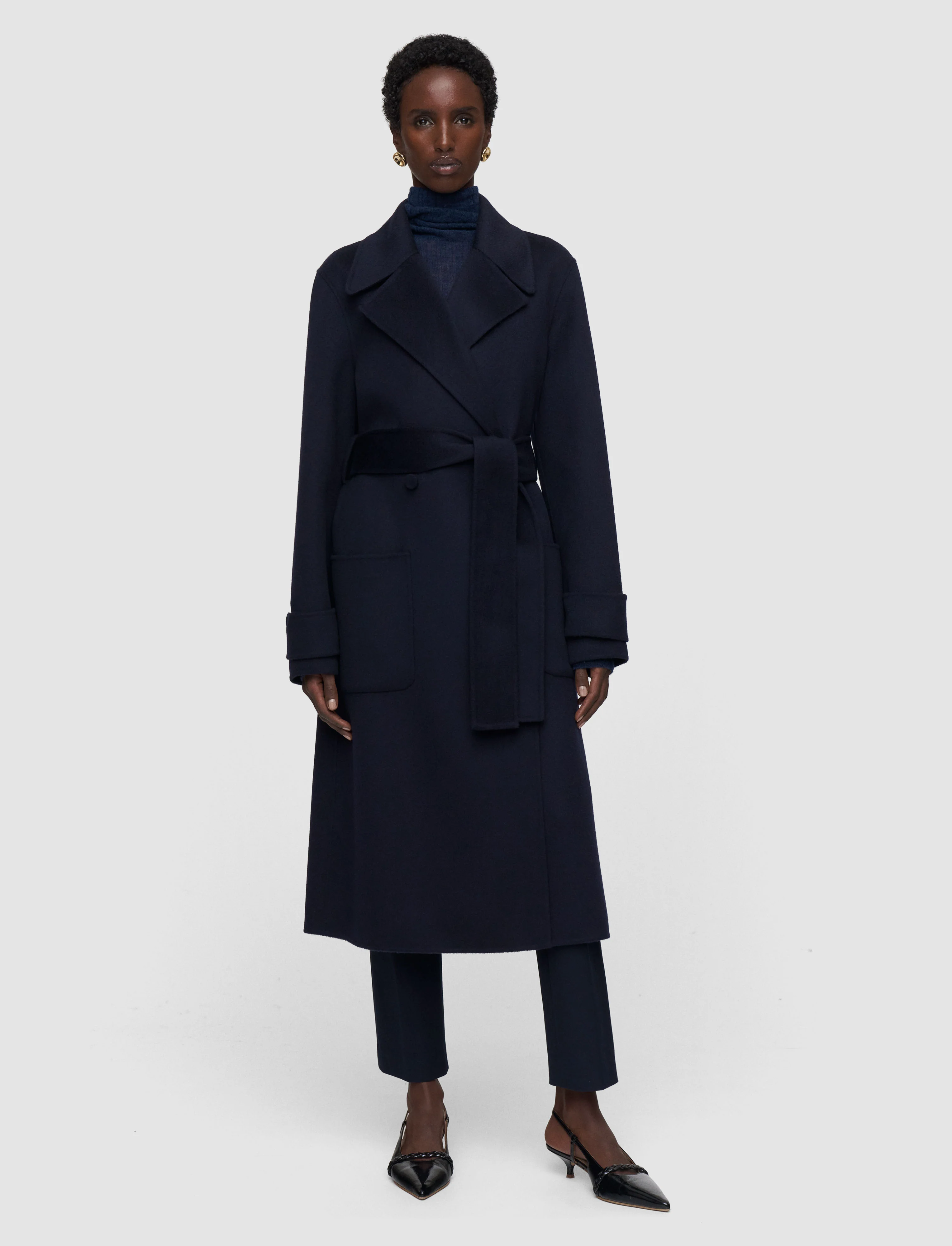Arlina Double Face Cashmere Coat - Image 3