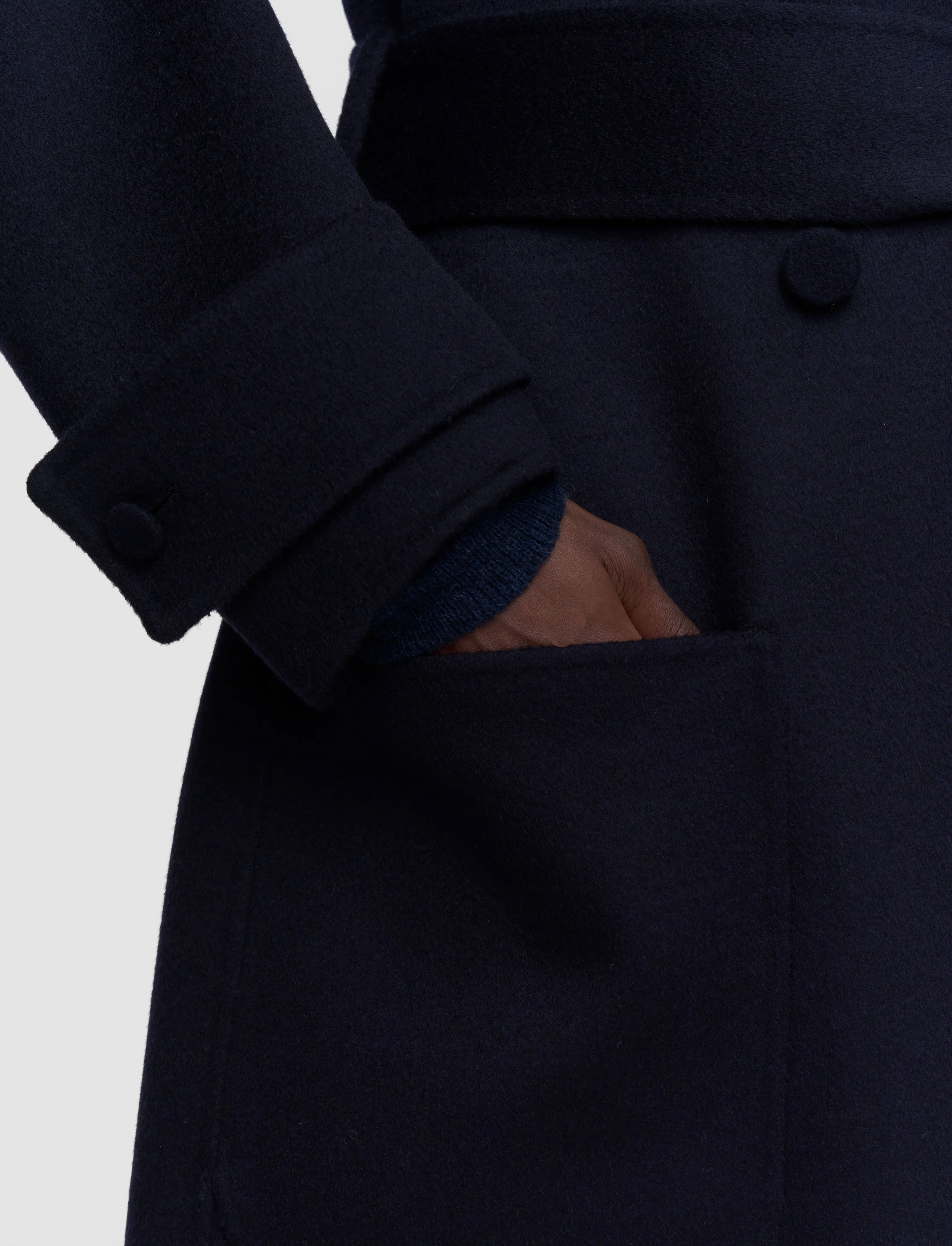 Arlina Double Face Cashmere Coat - Image 5