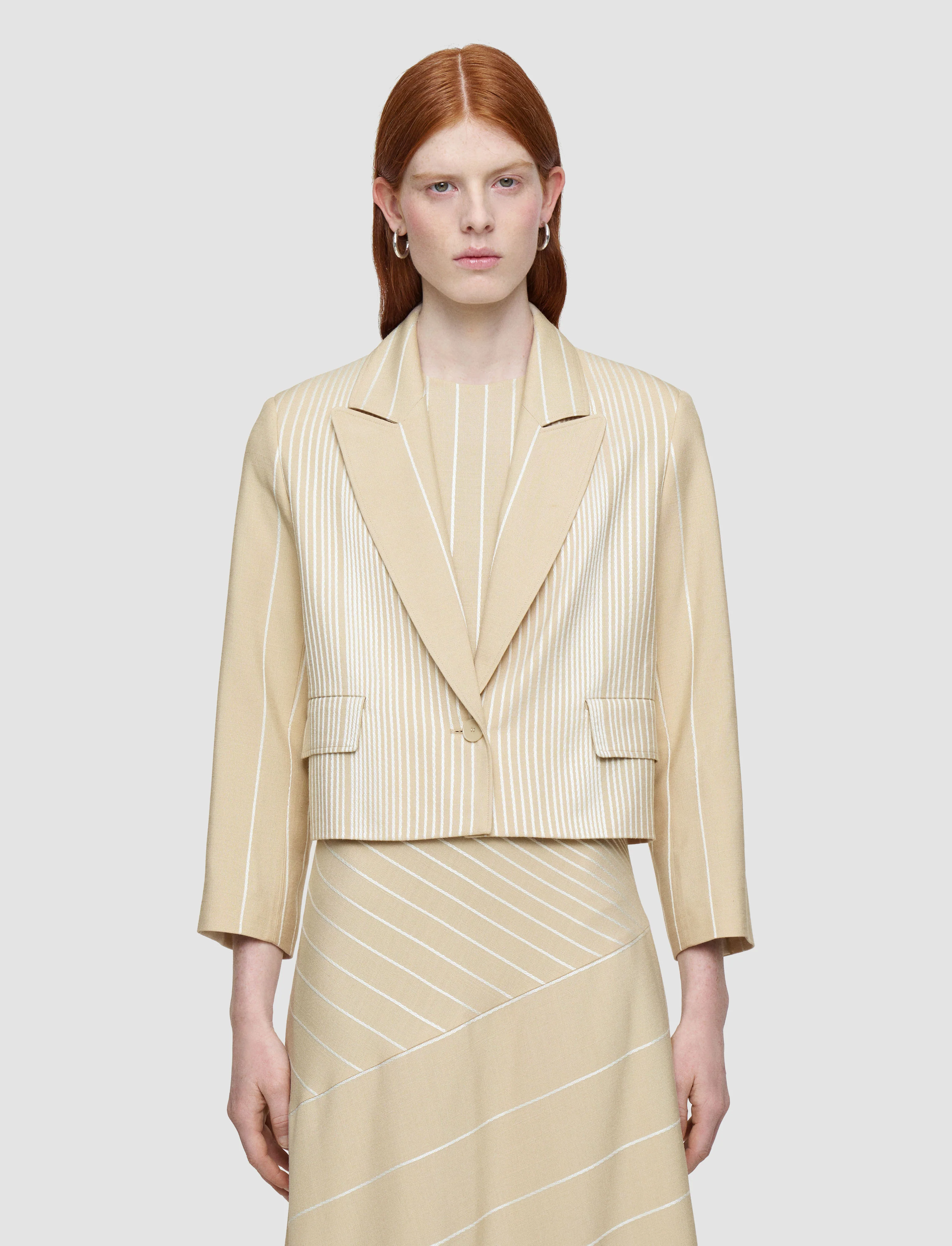 Berlier Embroidered Stripes Jacket - Image 3