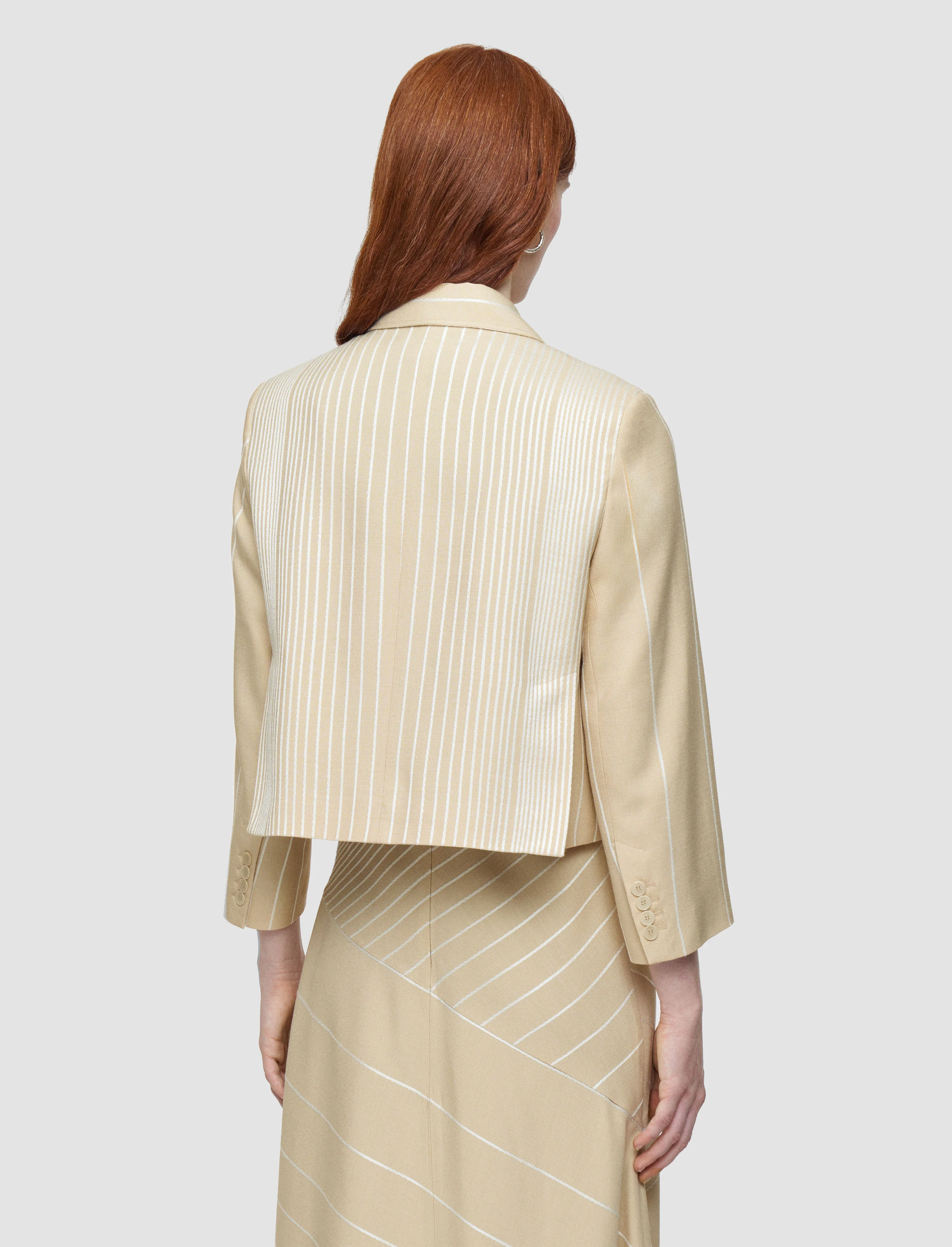 Berlier Embroidered Stripes Jacket - Image 4