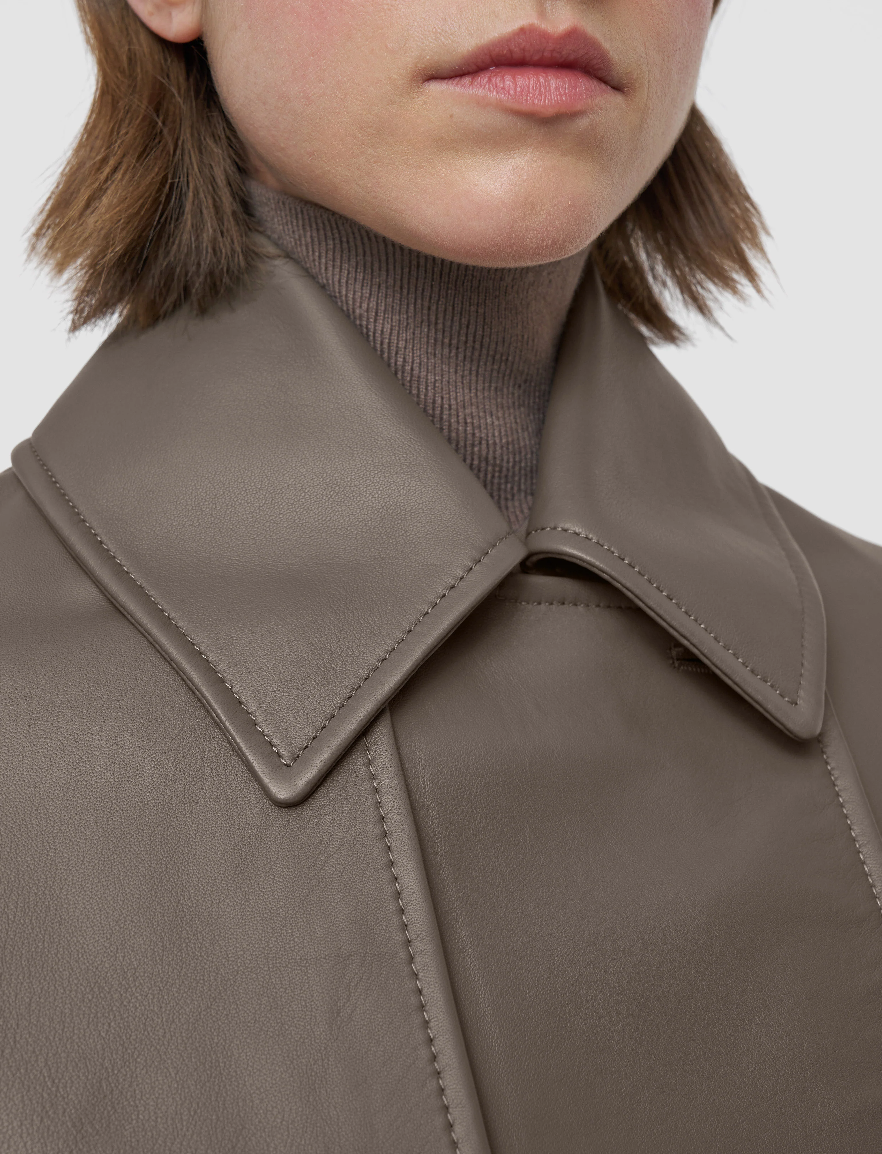 Blaise Nappa Leather Jacket - Image 4