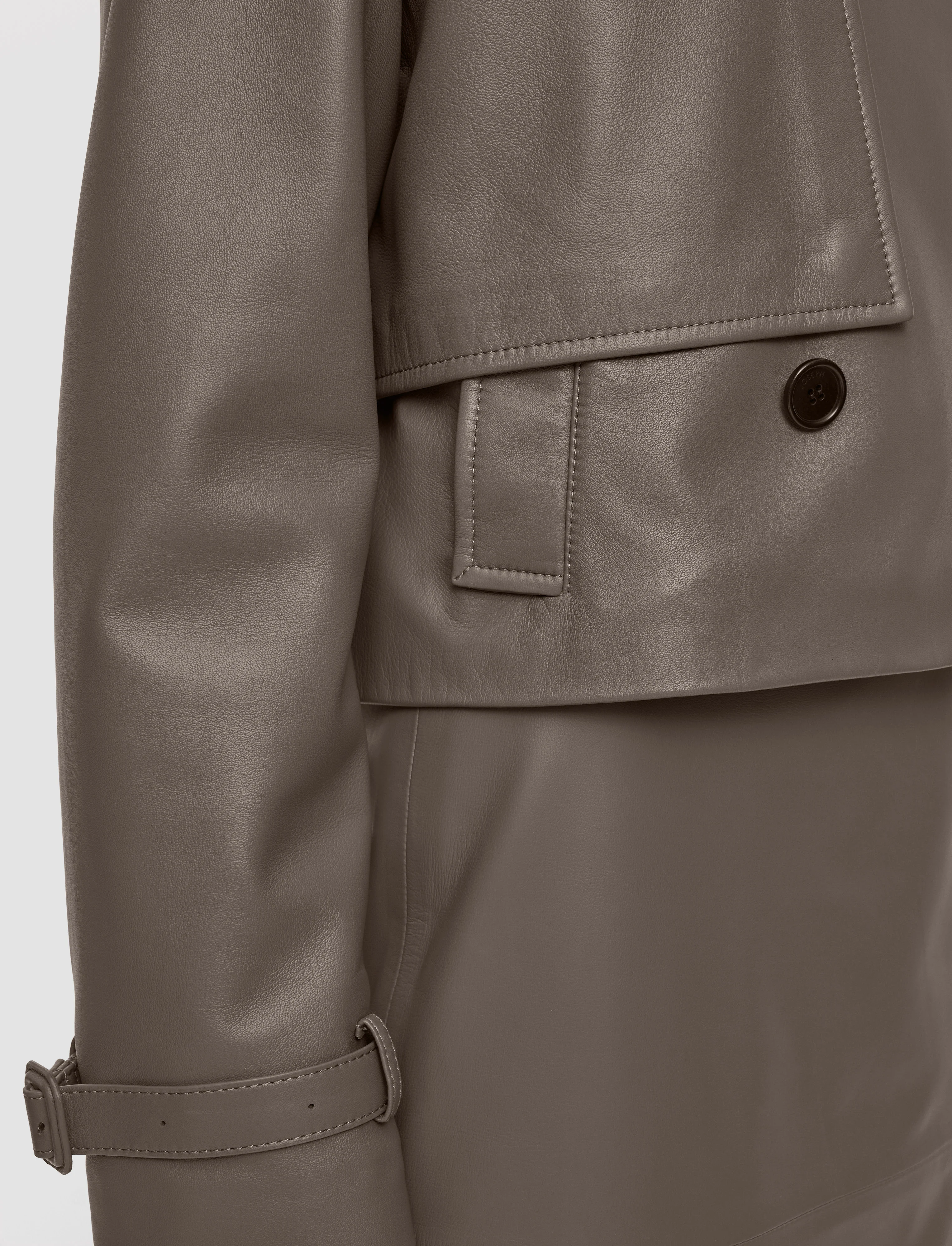 Blaise Nappa Leather Jacket - Image 5