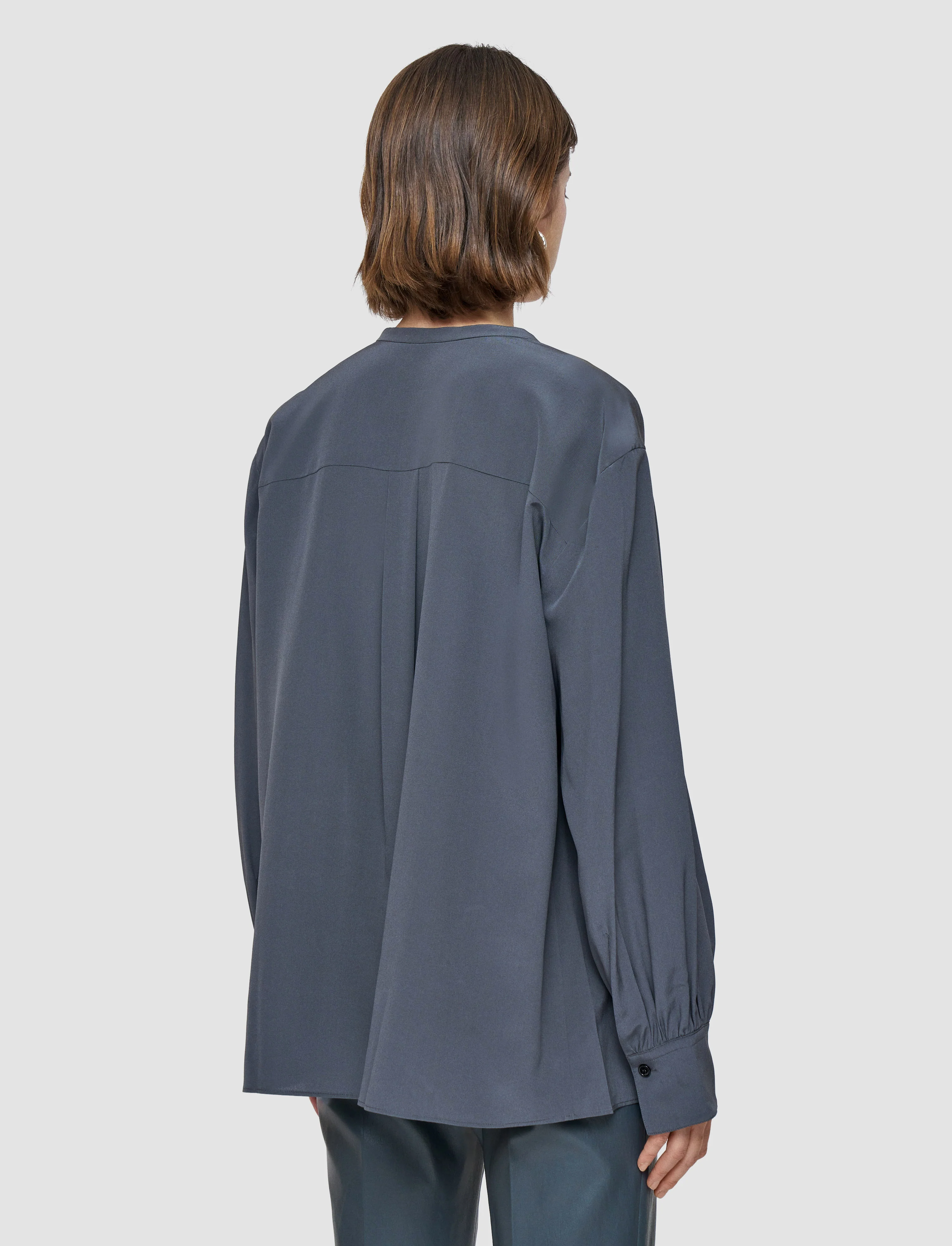 Blondel Crepe de Chine Silk Blouse - Image 4