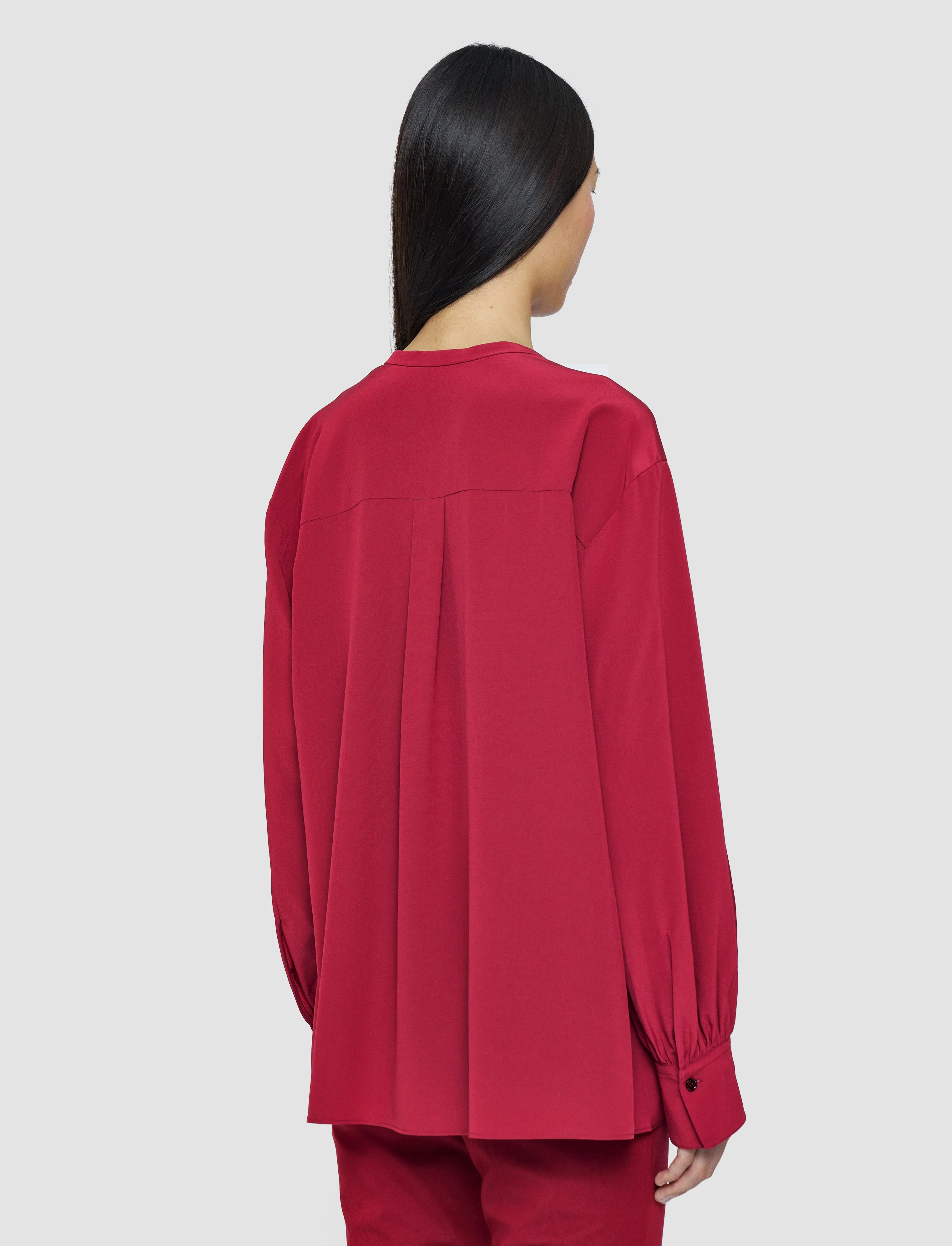 Blondel Crepe de Chine Silk Blouse - Image 4