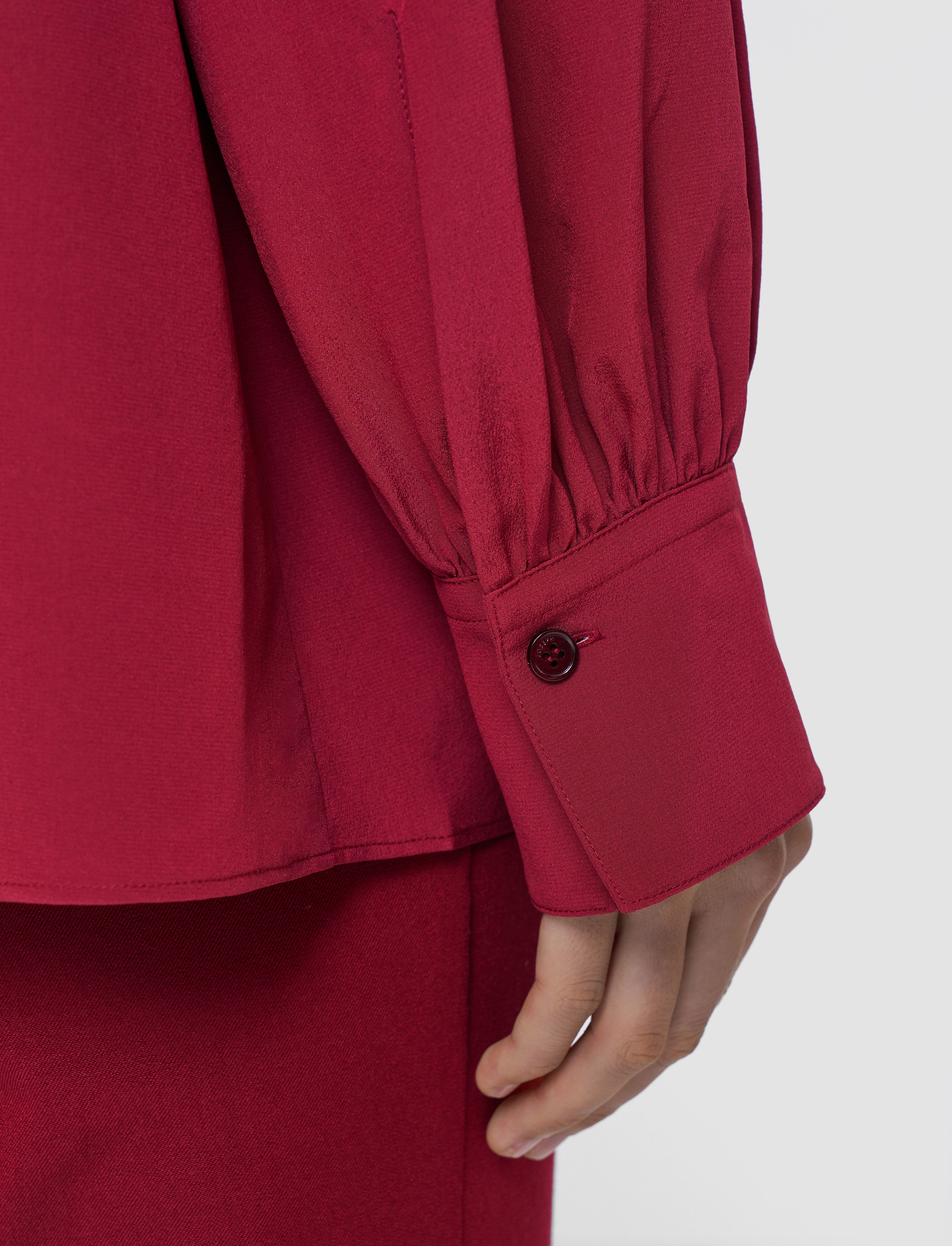 Blondel Crepe de Chine Silk Blouse - Image 6