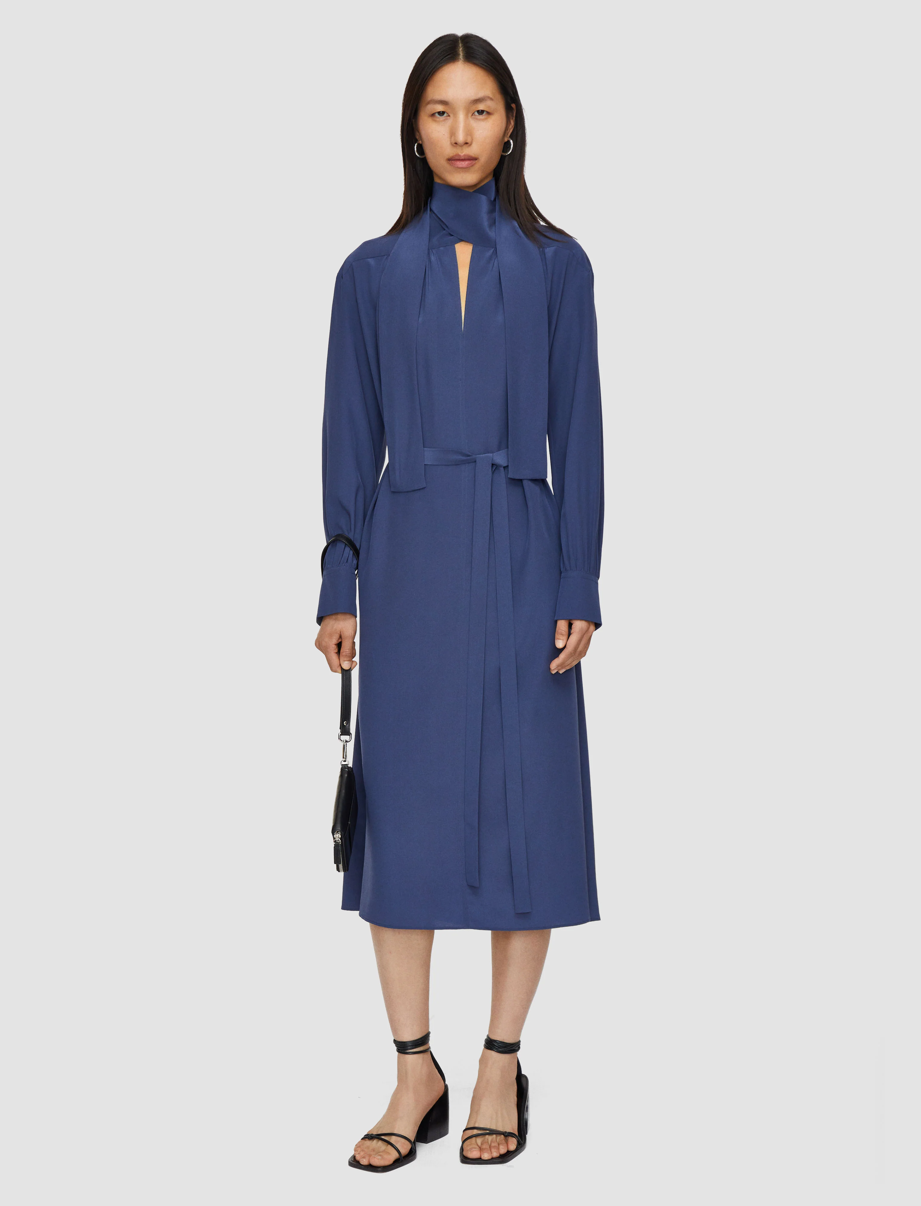 Bolero Silk Crepe de Chine Dress - Image 2