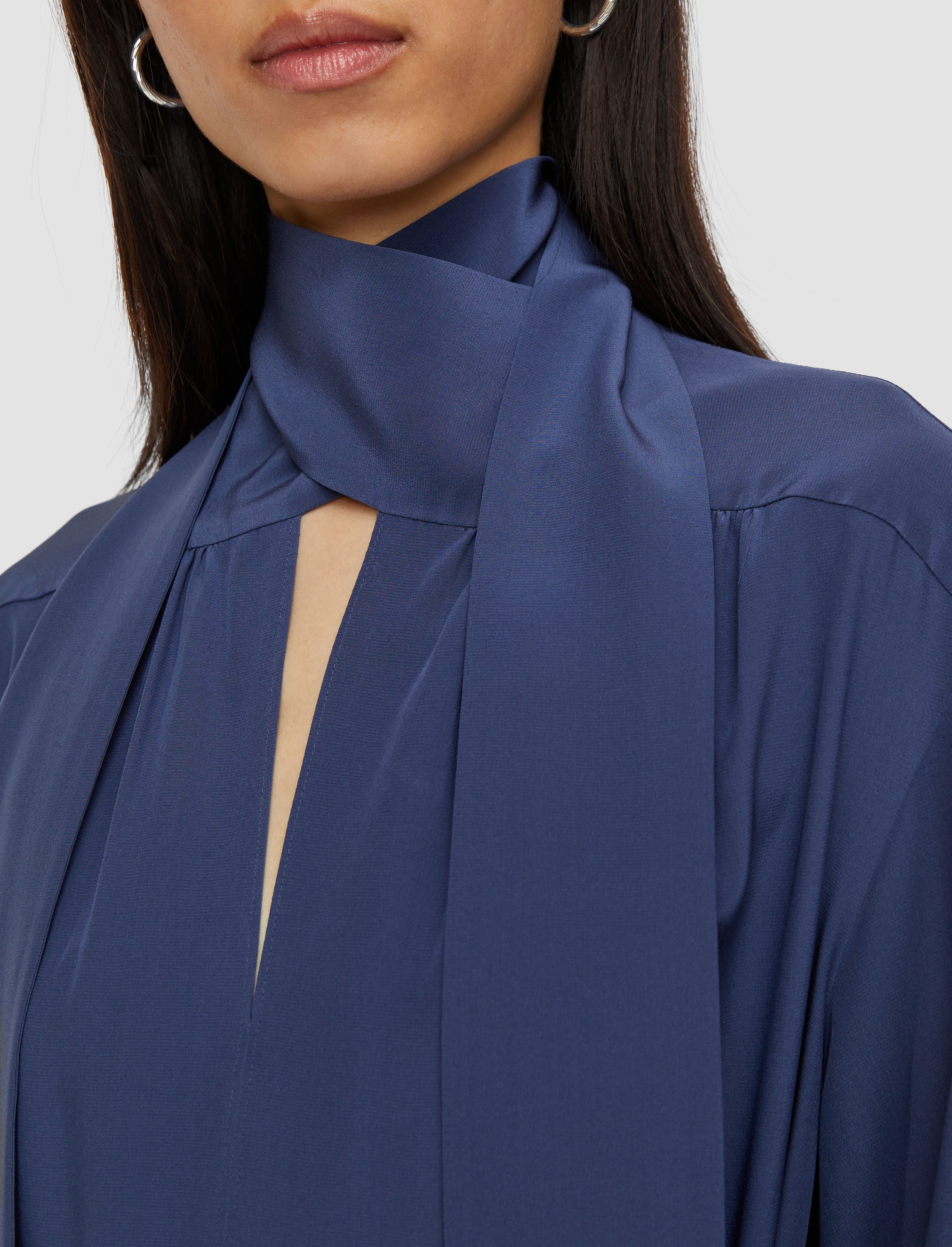 Bolero Silk Crepe de Chine Dress - Image 4