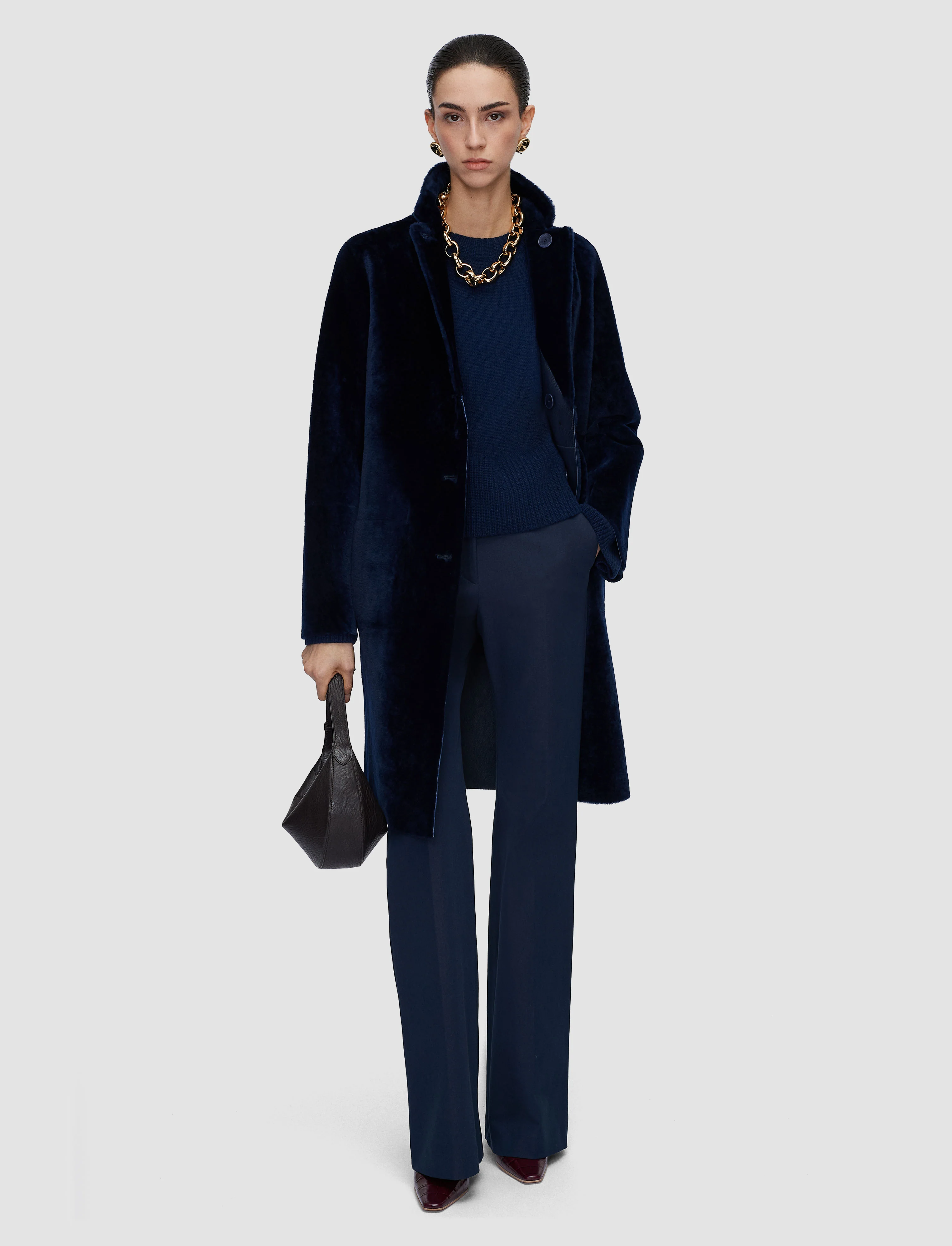 Britanny Reversible Soft Shearling Jacket - Image 2