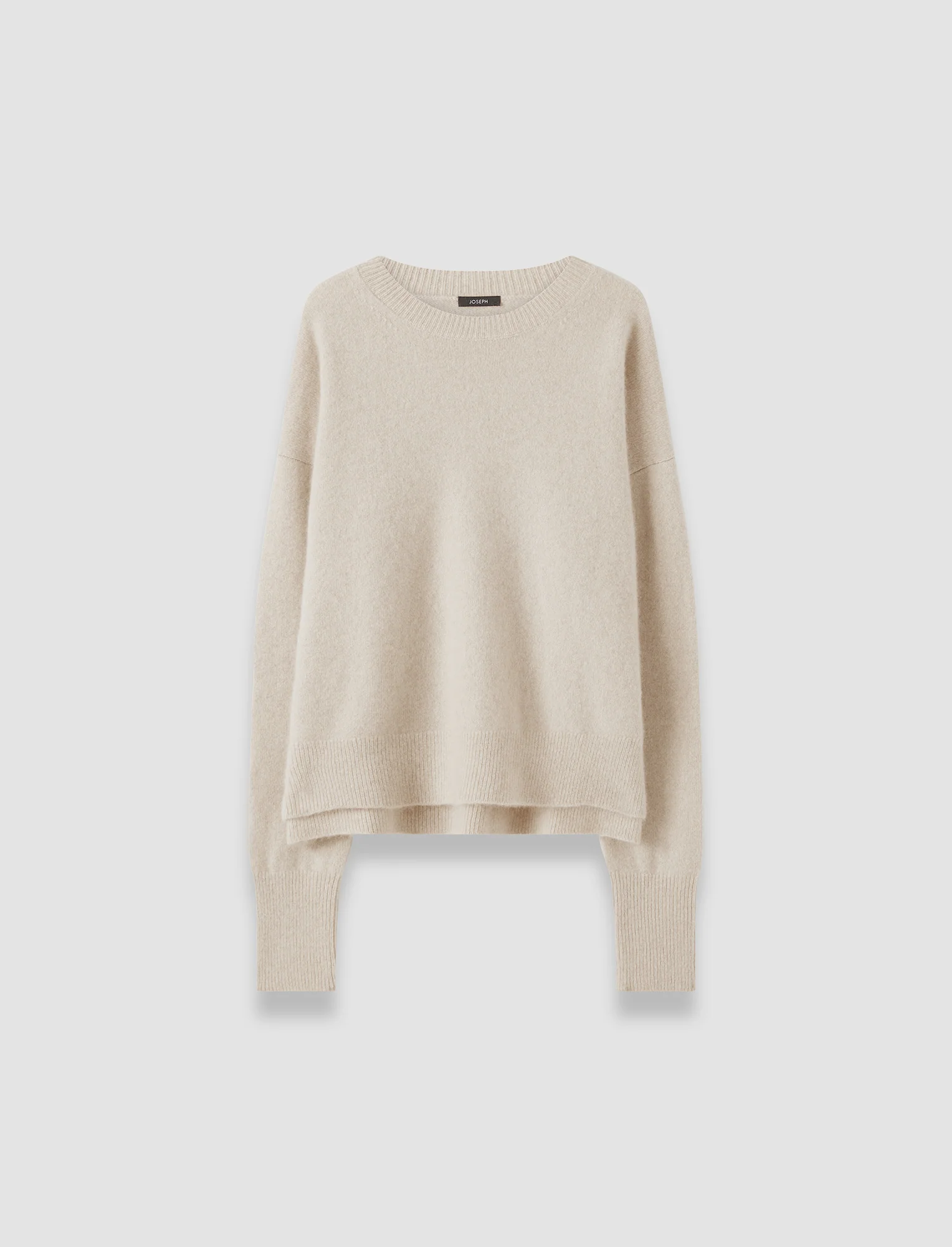 Brushed Cashmere Round Neck Jumper