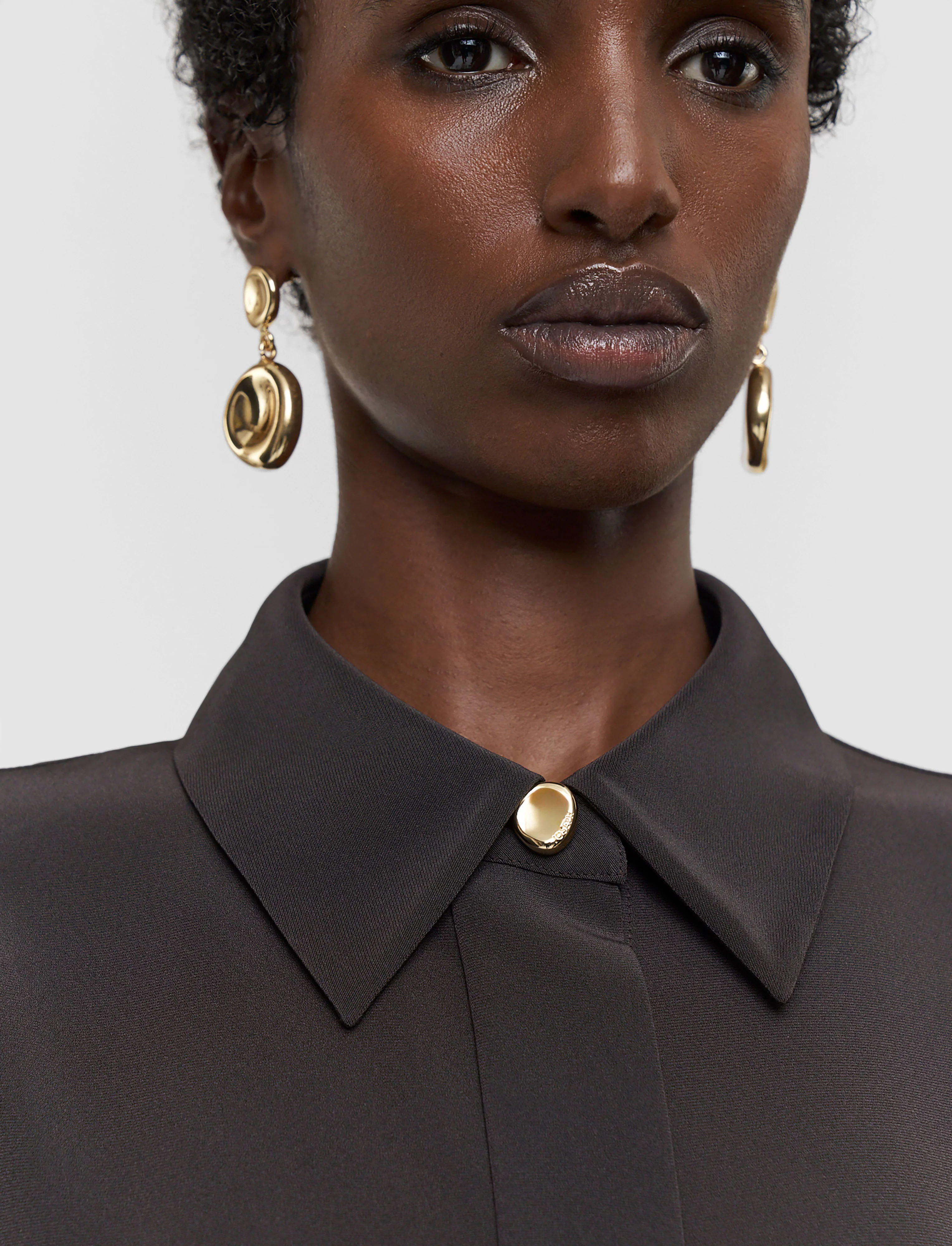 Camilia Satin Twill Blouse - Image 4