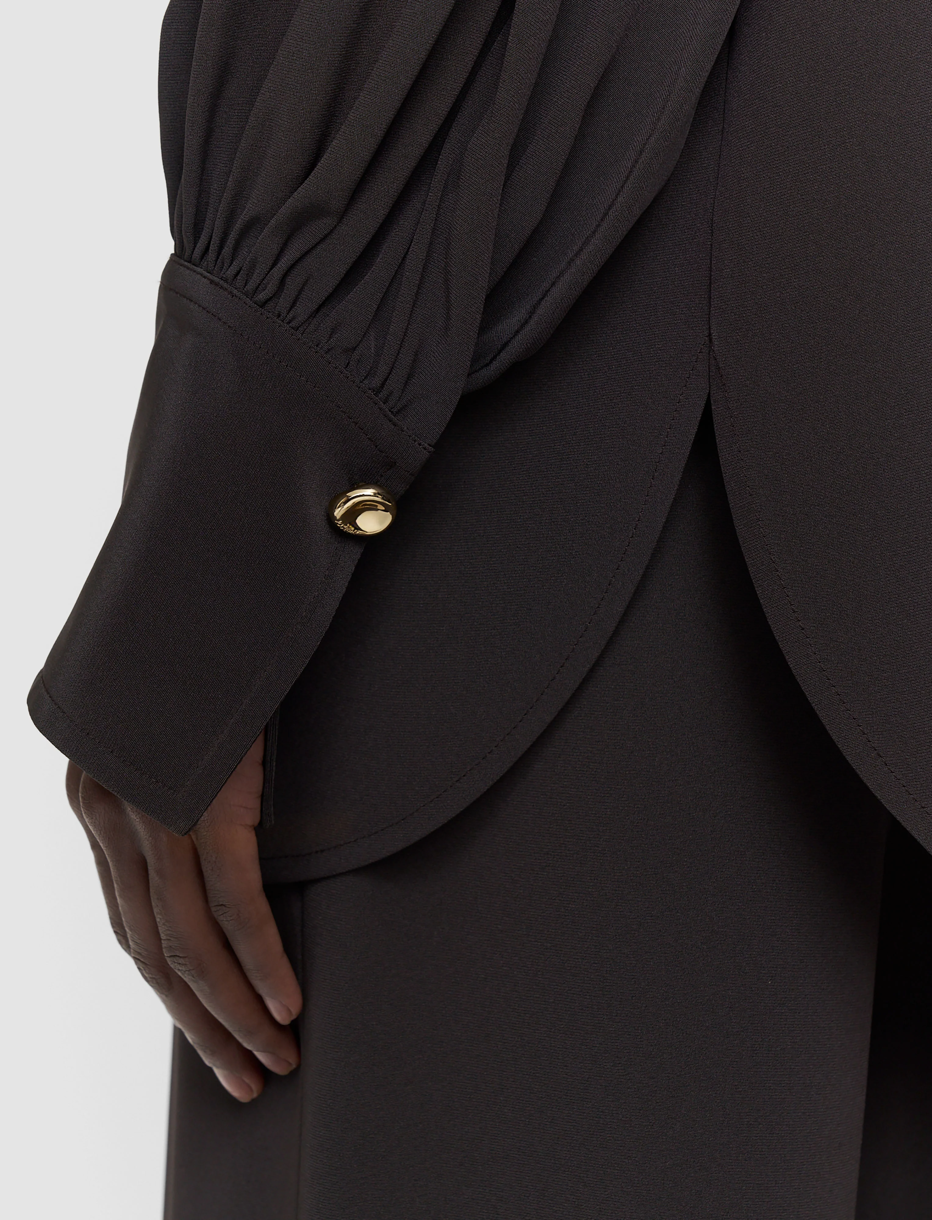 Camilia Satin Twill Blouse - Image 5