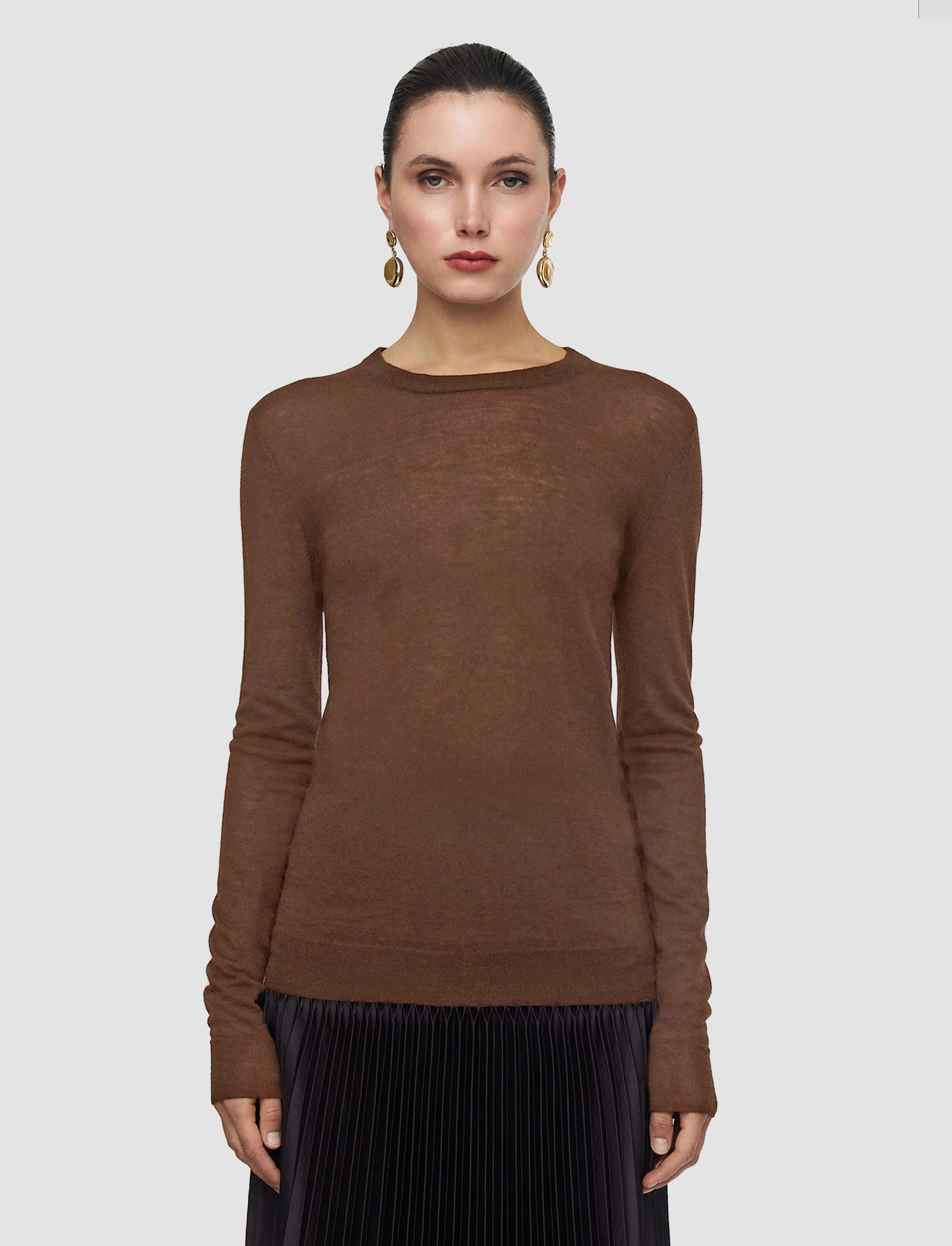 Cashair Round Neck Jumper - Image 3