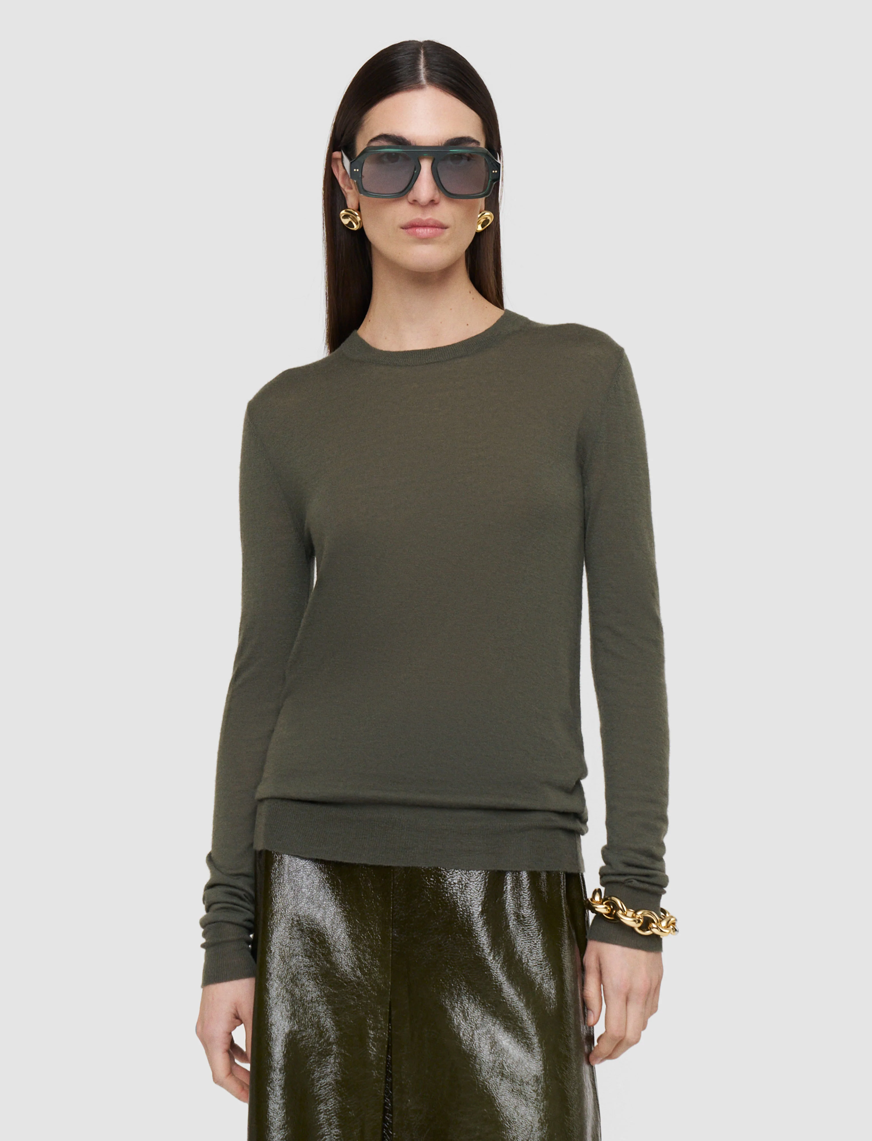 Cashair Round Neck Jumper - Image 3