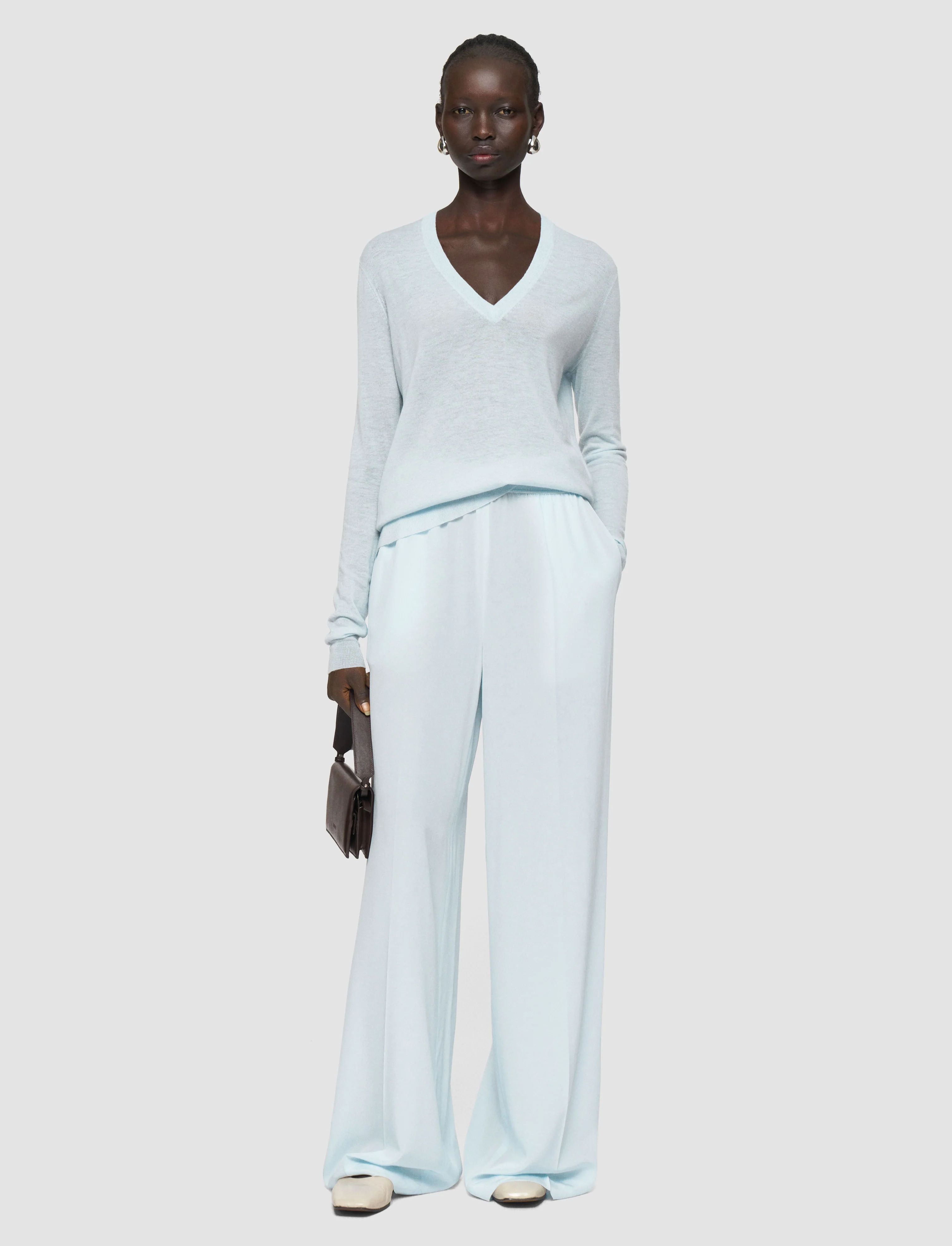 Cashair V Neck Jumper - Image 2