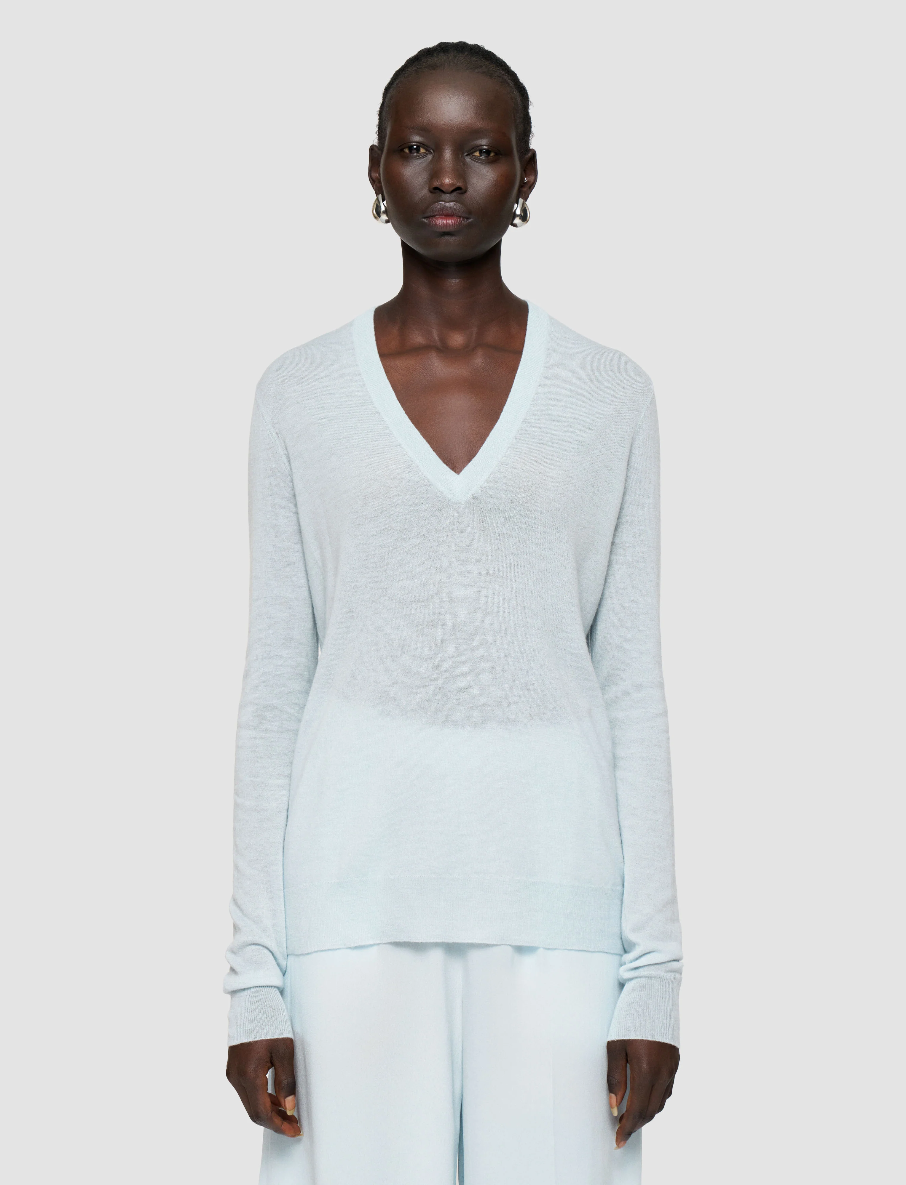 Cashair V Neck Jumper - Image 3