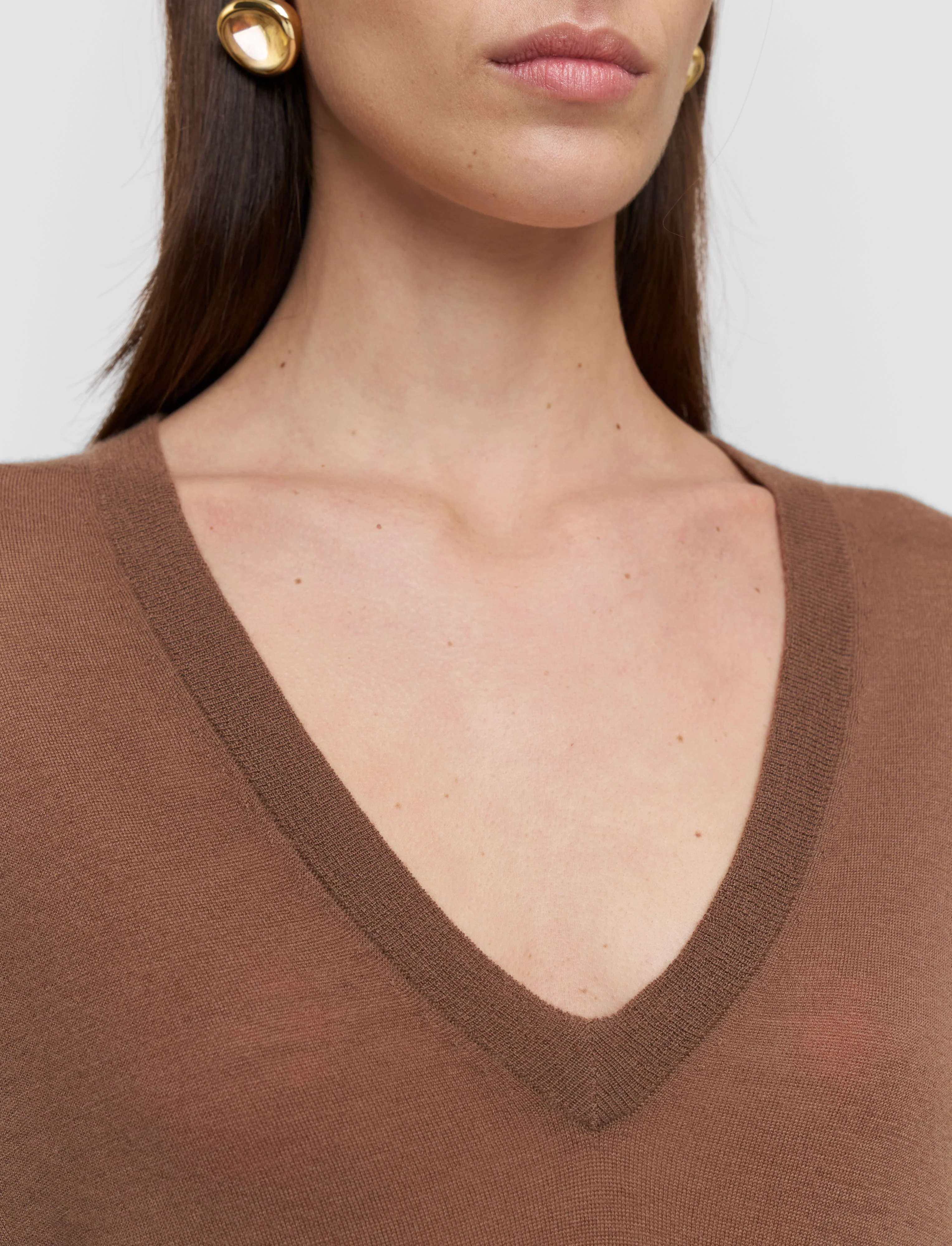 Cashair V Neck Jumper - Image 5