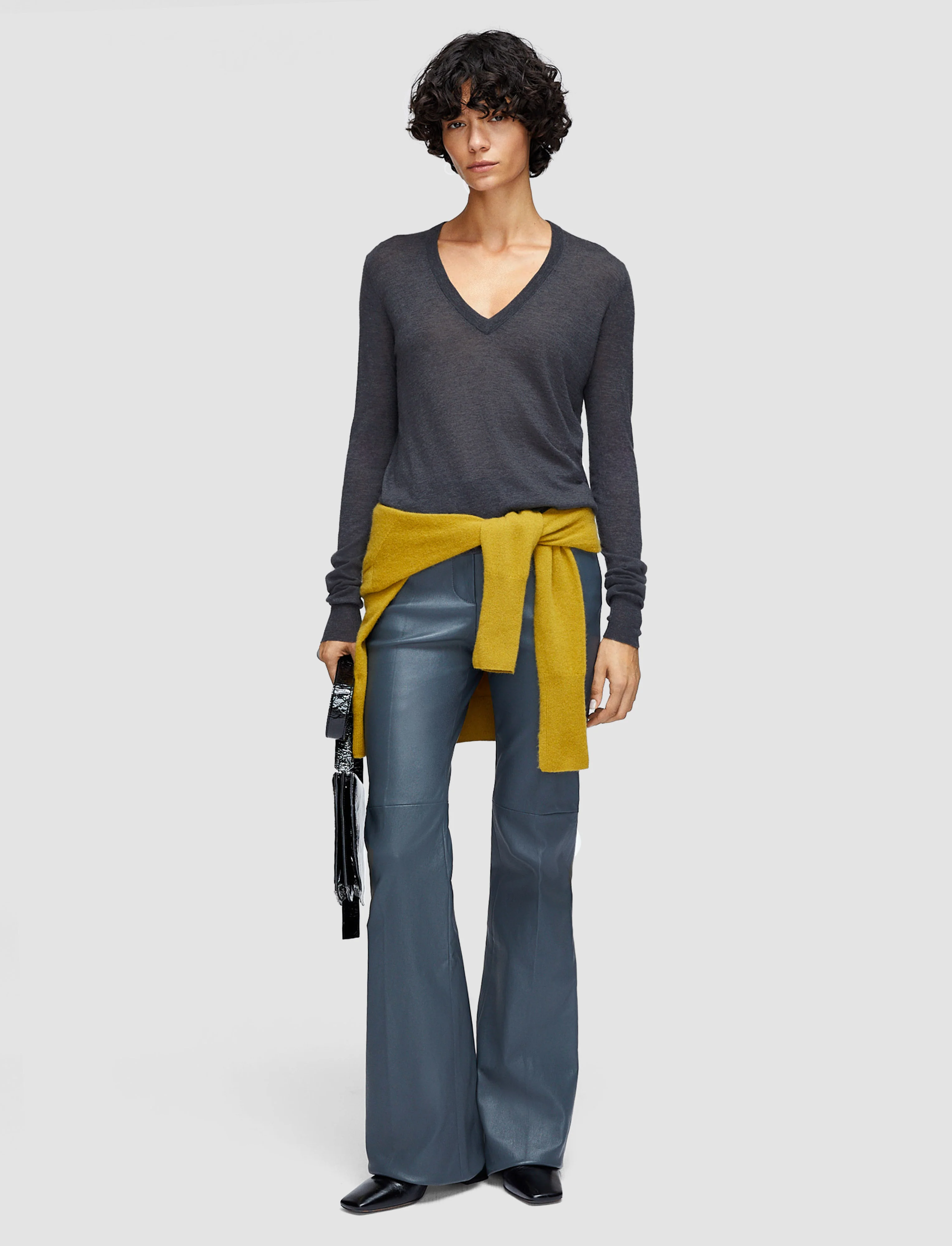 Cashair V Neck Jumper - Image 2