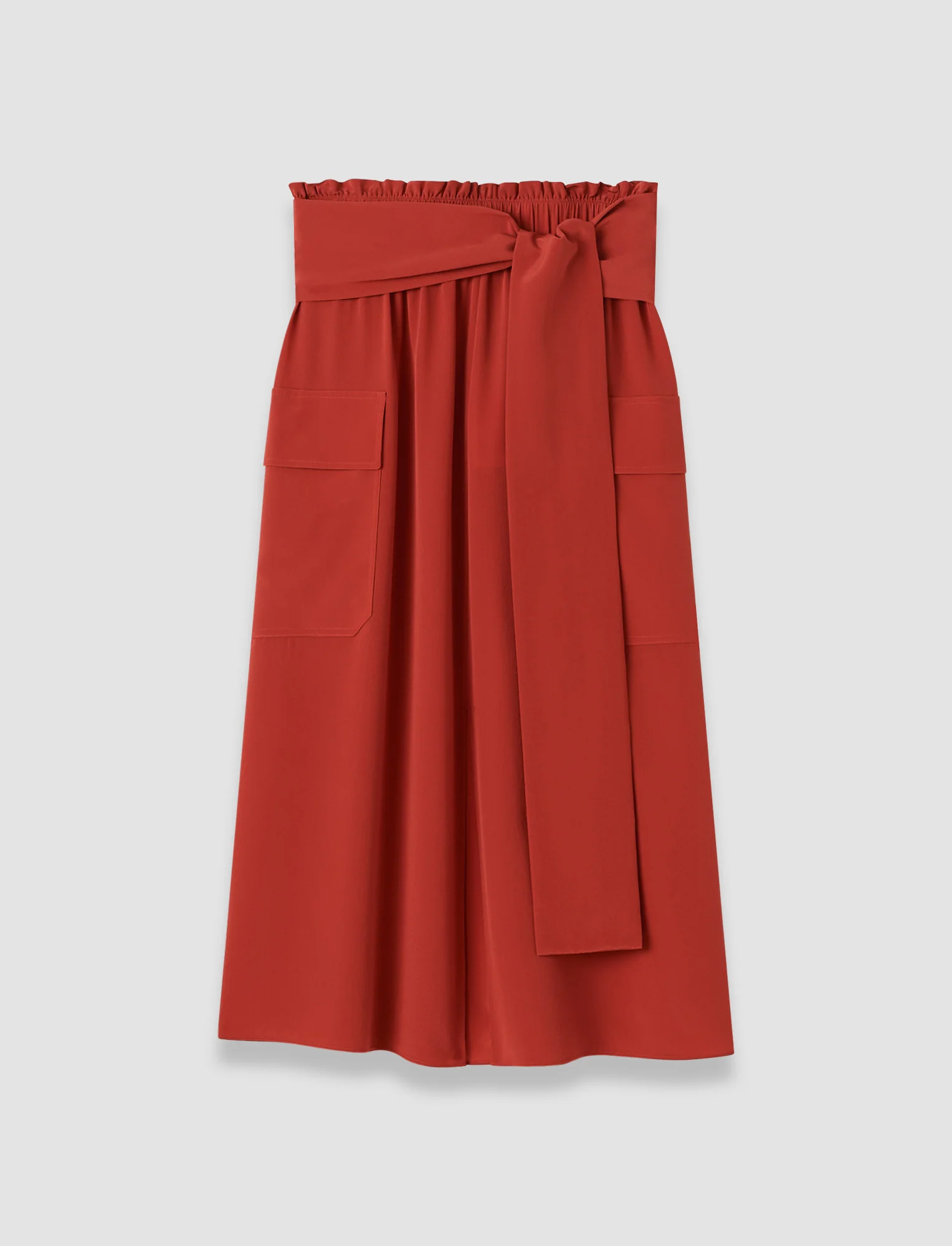 Charai Crepe de Soie Silk Skirt