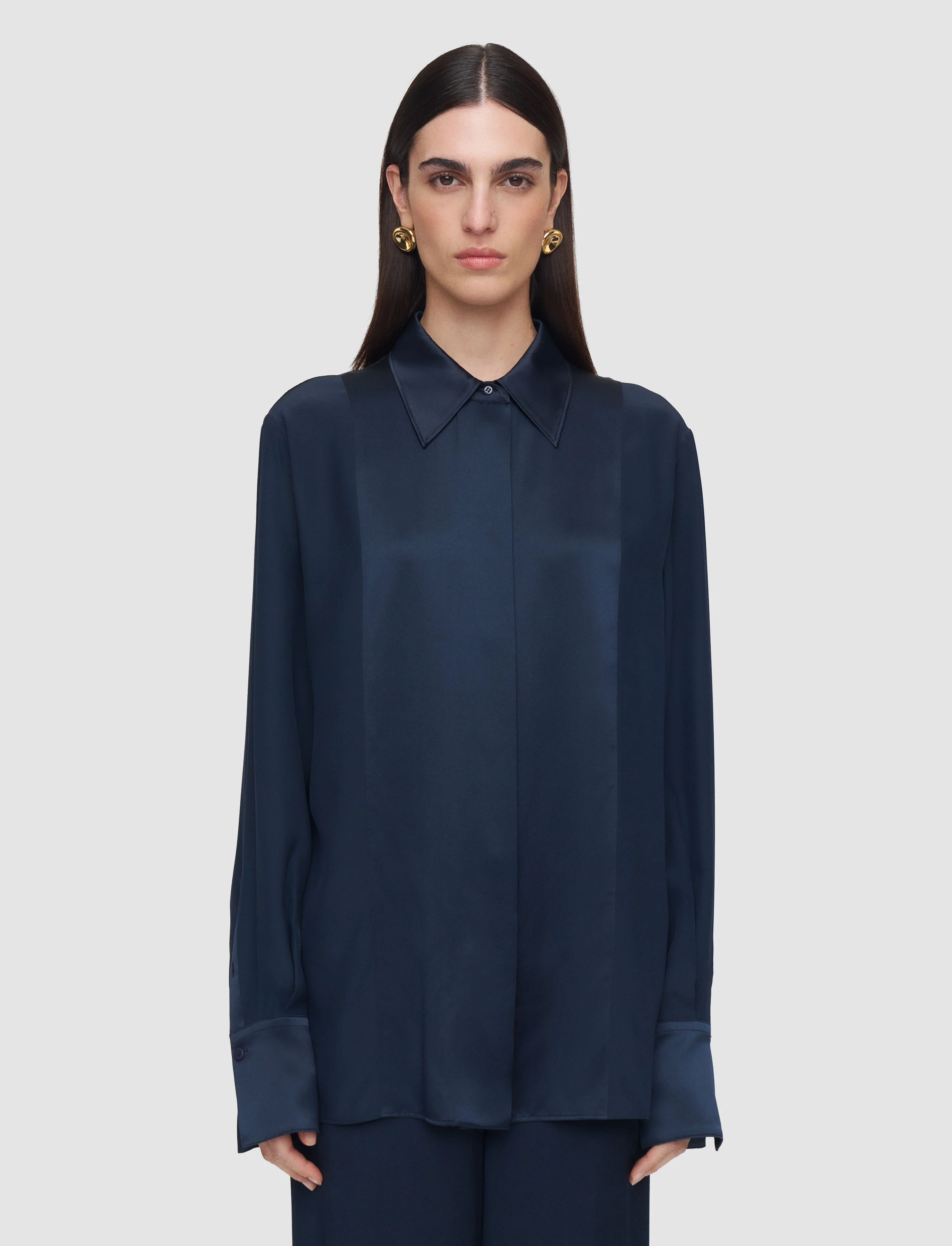 Childs Silk Satin Blouse - Image 3
