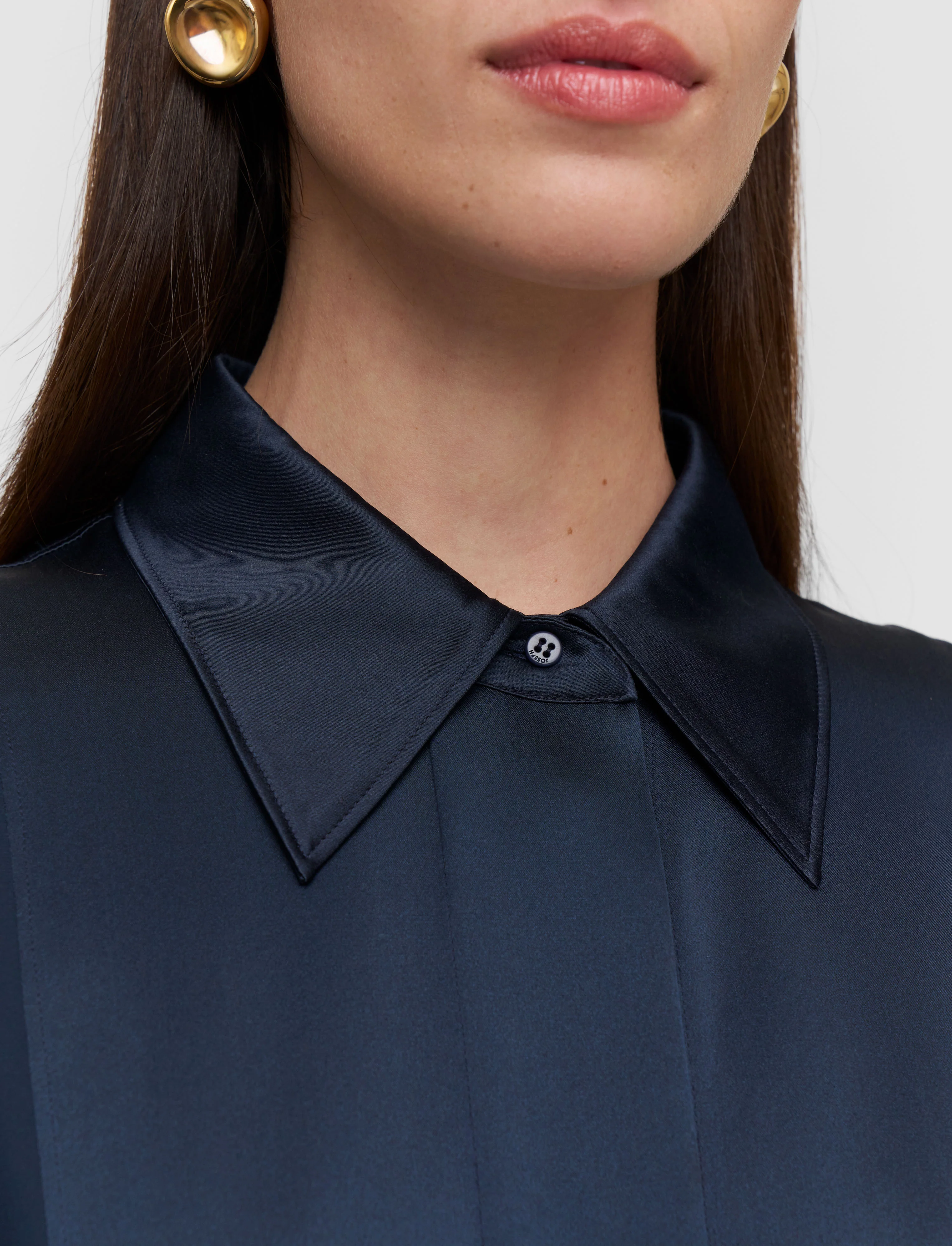 Childs Silk Satin Blouse - Image 5