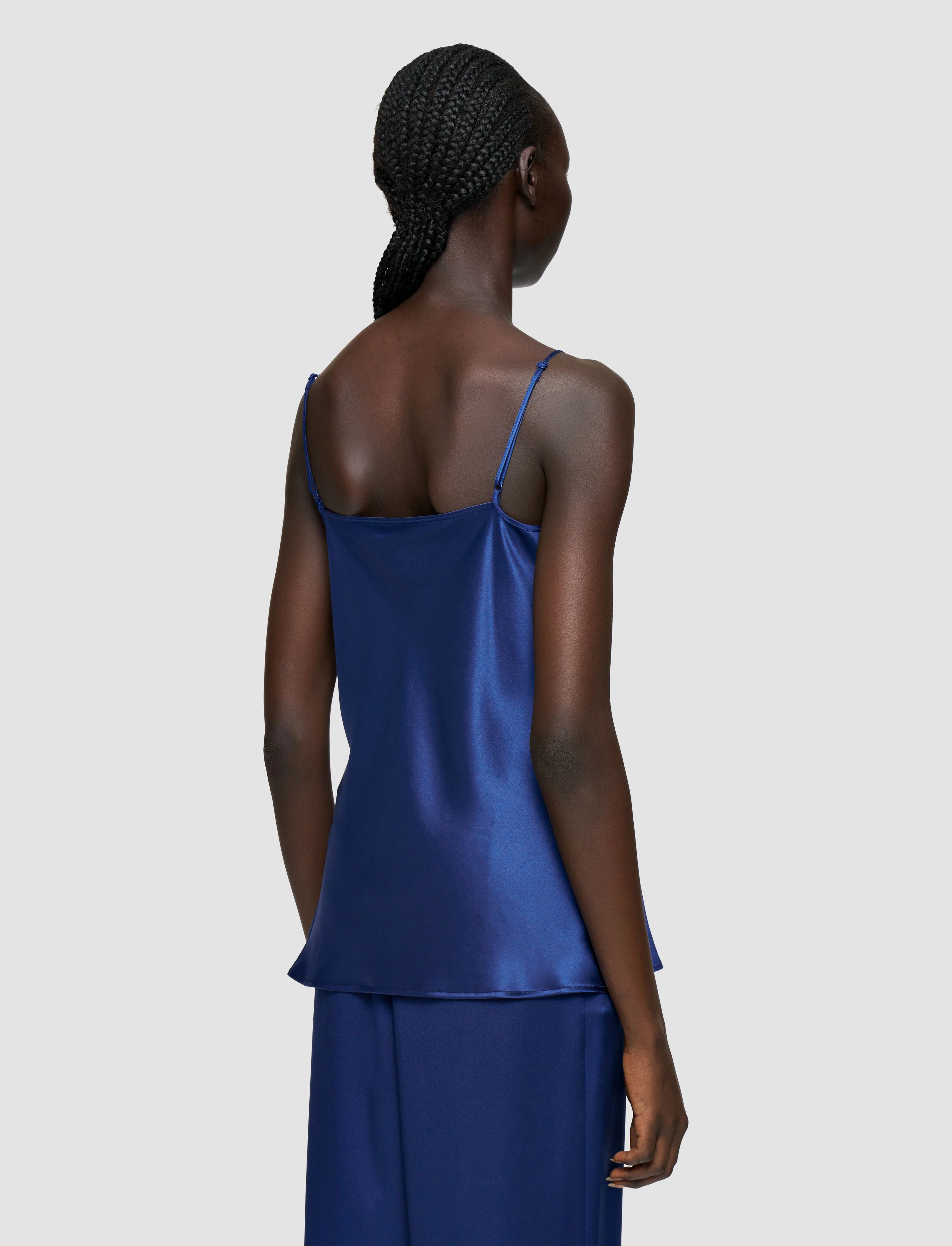 Clea Silk Satin Camisole - Image 4