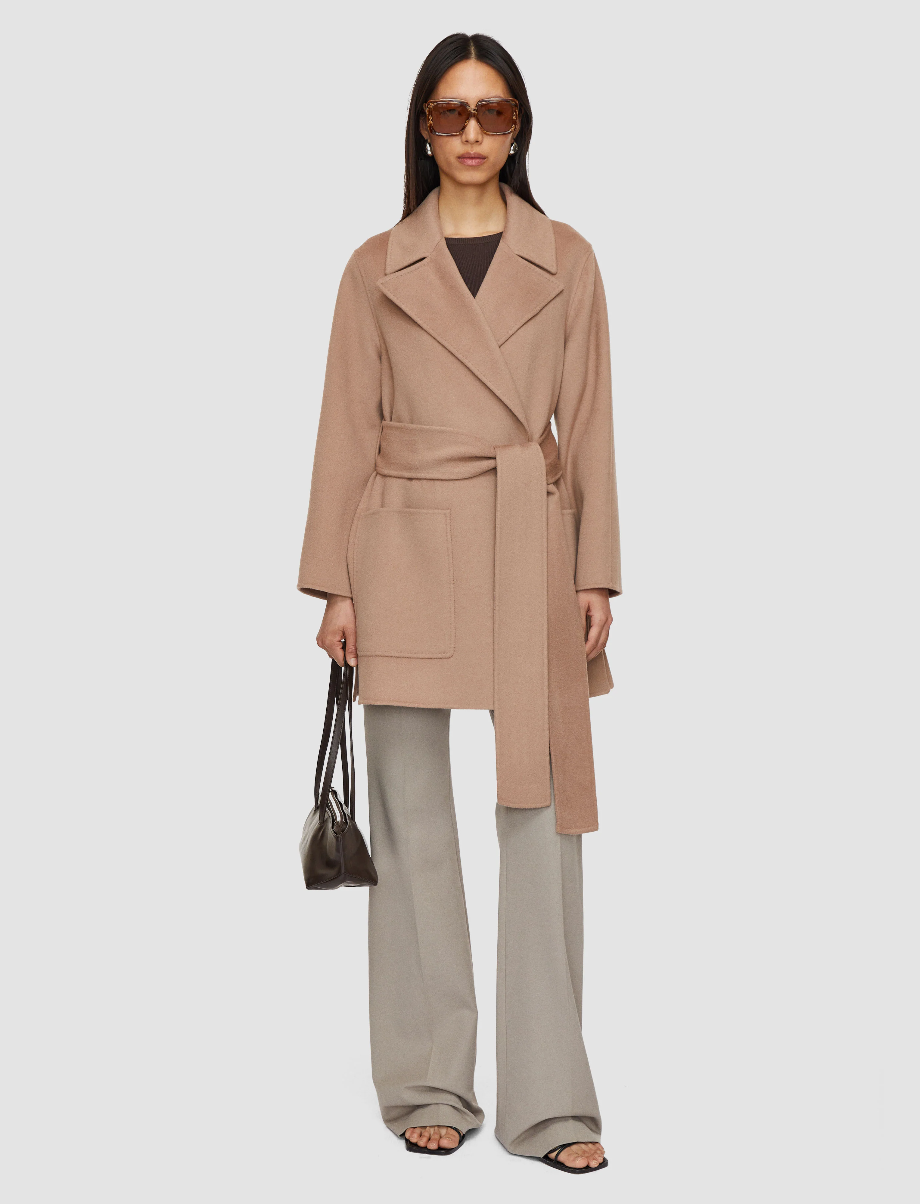 Clemence Double Face Cashmere Coat - Image 2