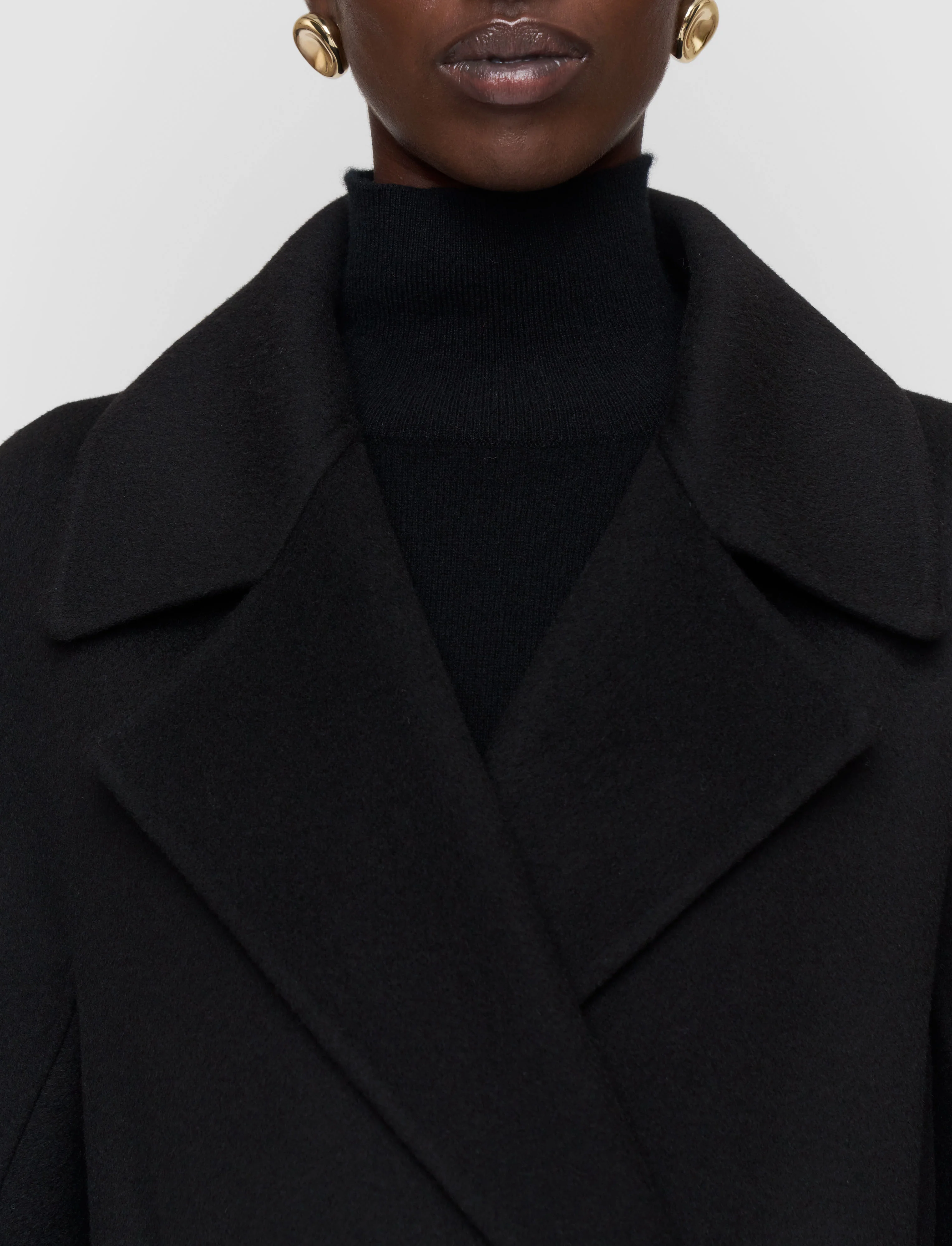 Costana Double Face Cashmere Coat - Image 4