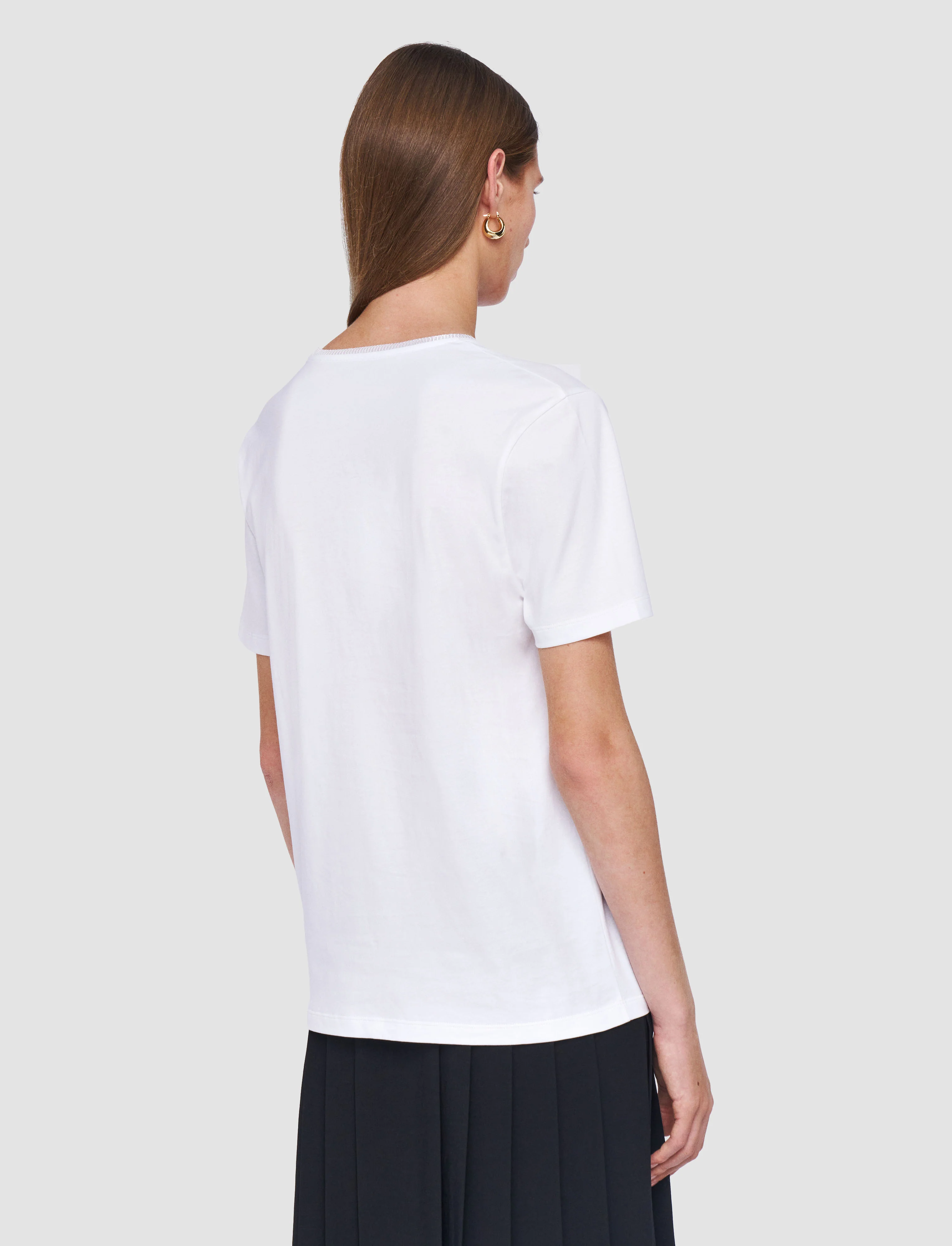Cotton Silk Jersey T-Shirt - Image 4