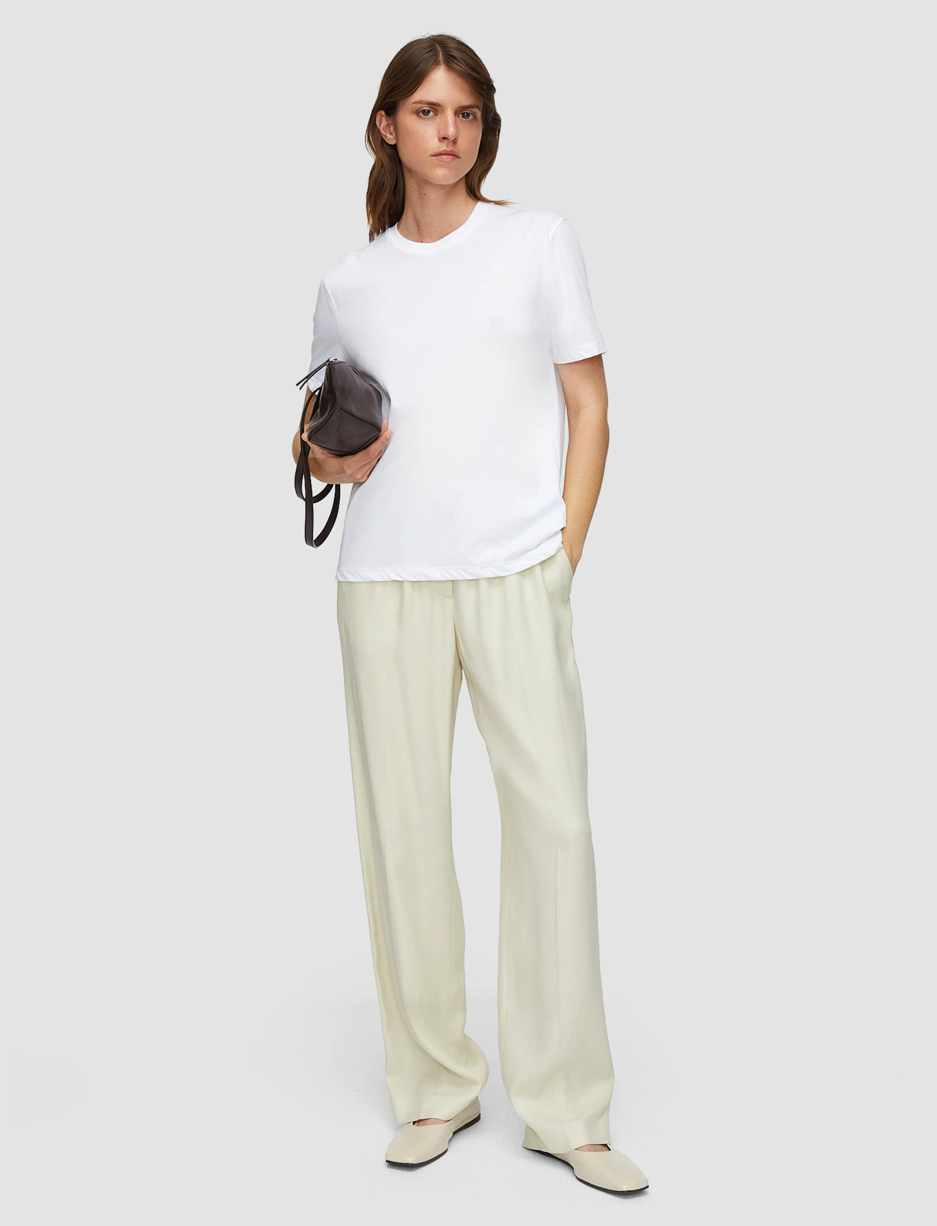 Cotton Silk Jersey T-Shirt - Image 2
