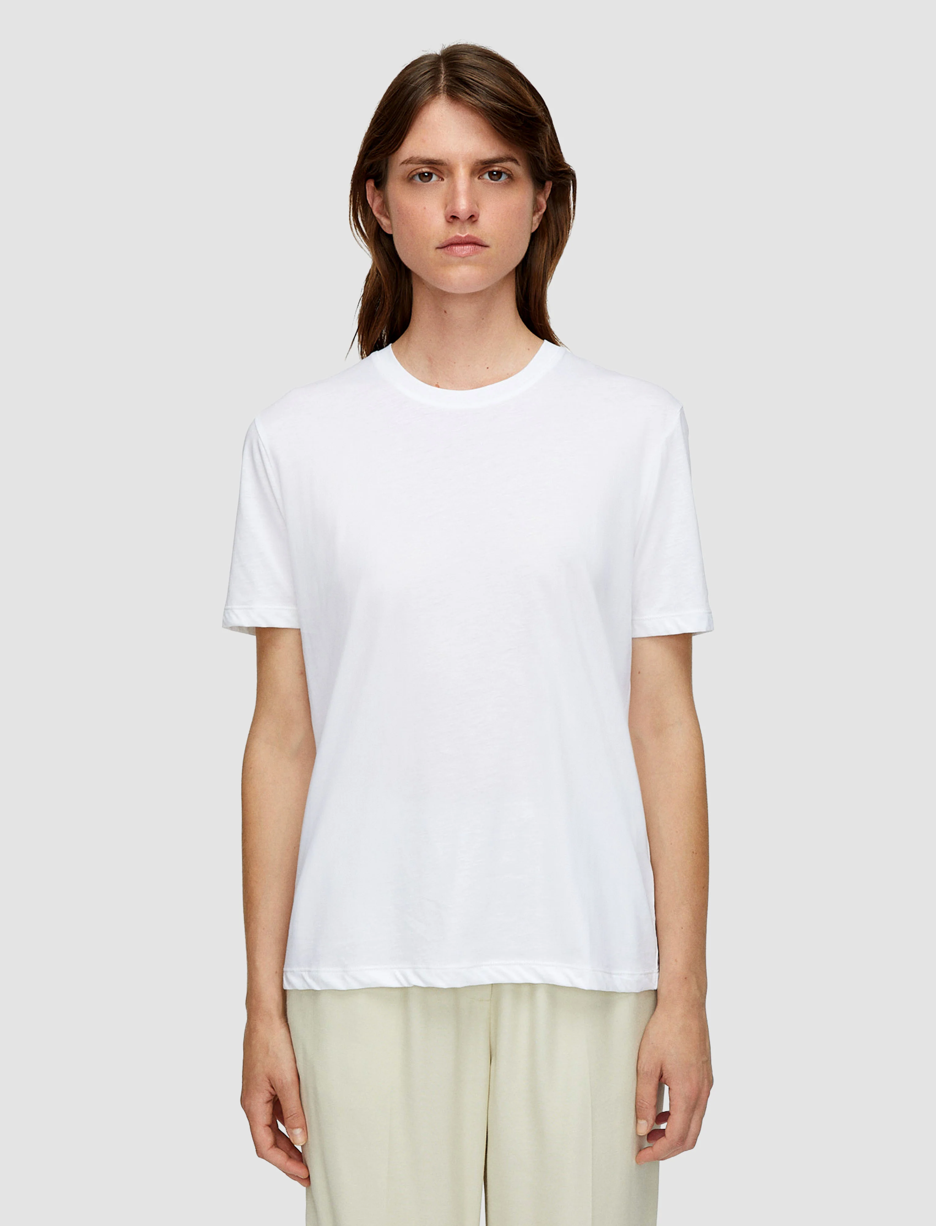 Cotton Silk Jersey T-Shirt - Image 3