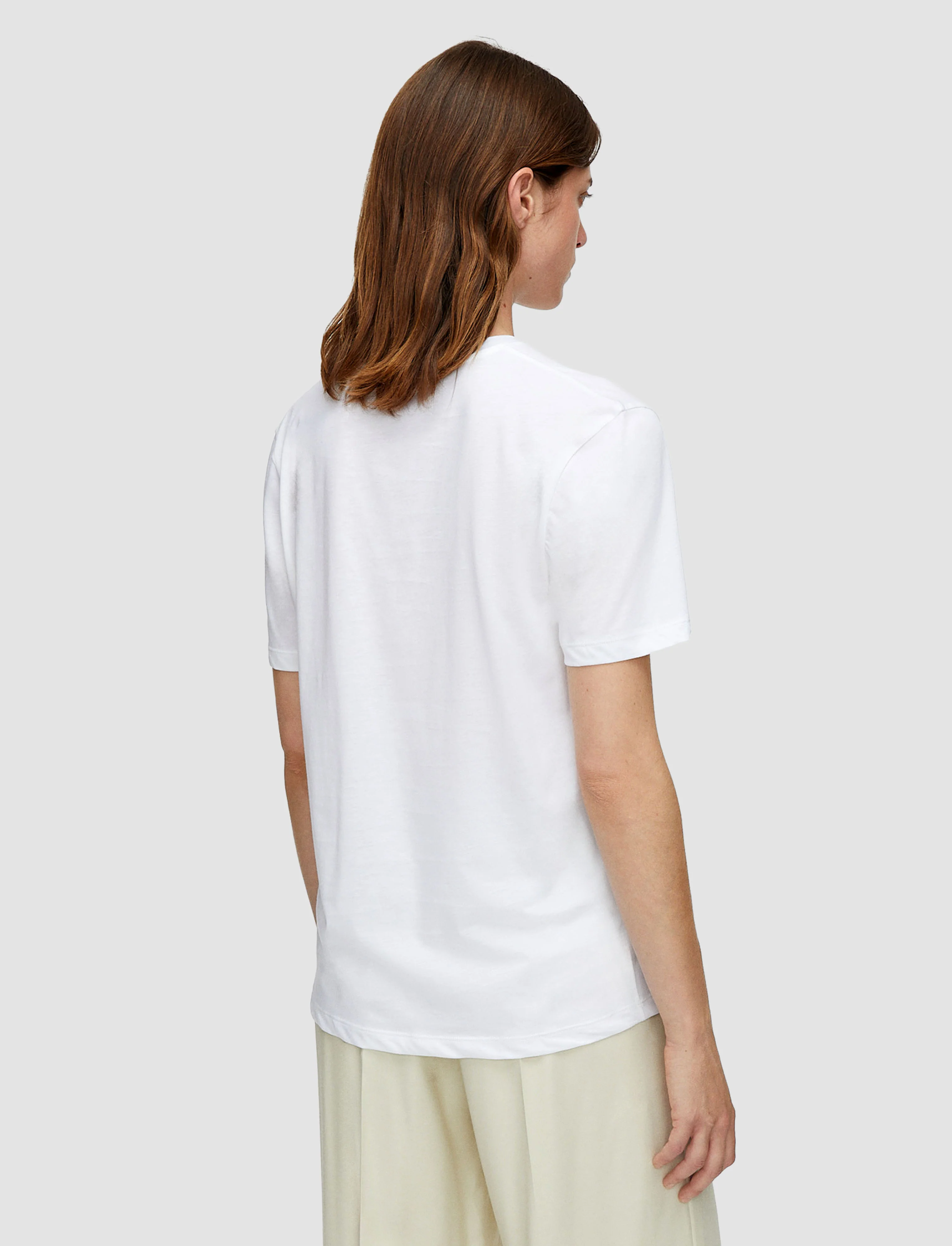 Cotton Silk Jersey T-Shirt - Image 4