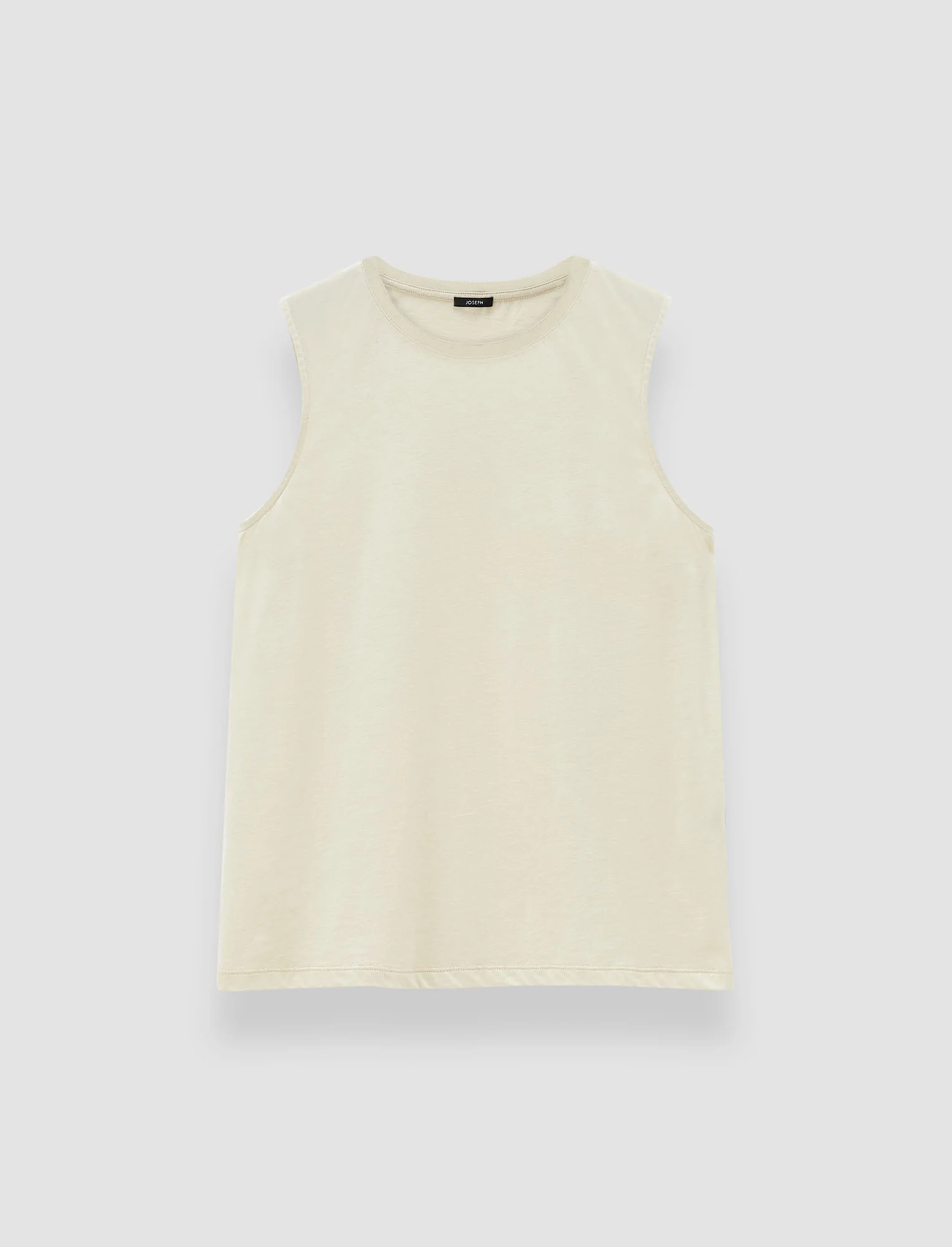 Cotton Silk Jersey Tank Top