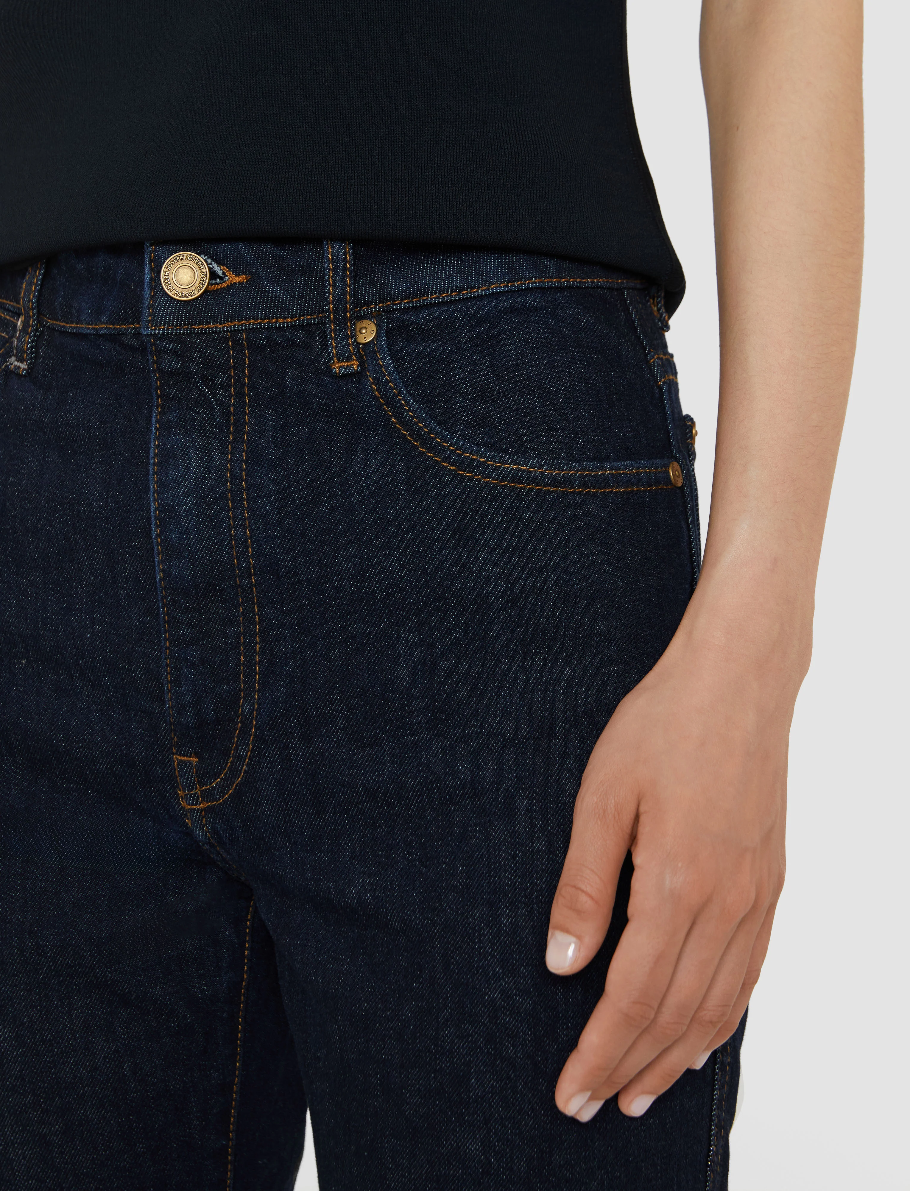 Denim Stretch Duke Trousers - Image 4