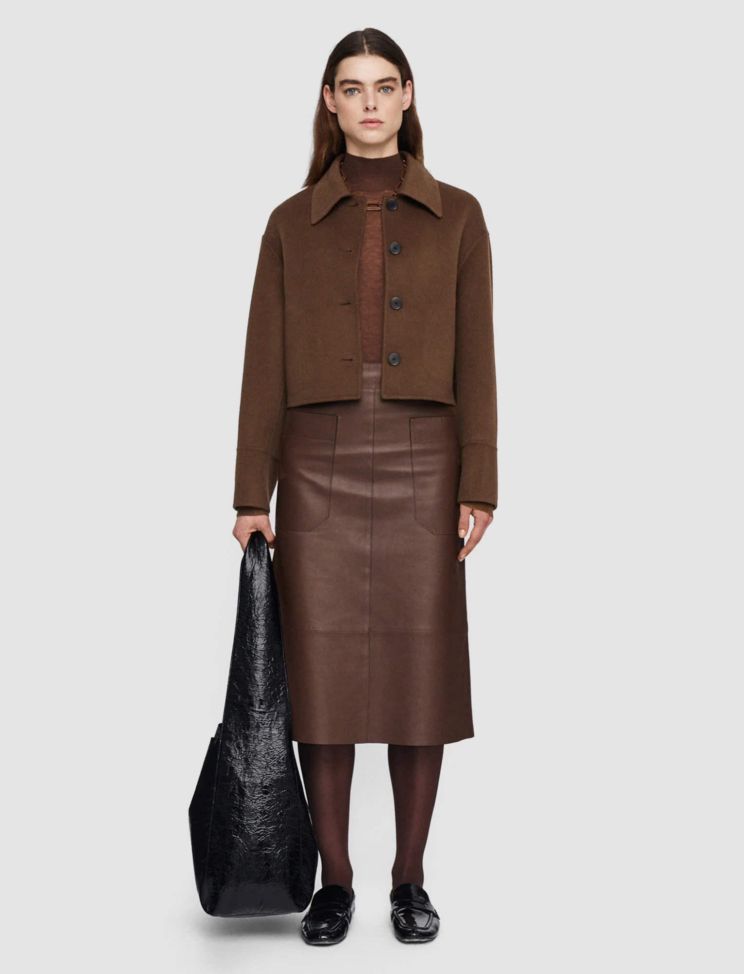 Double Face Cashmere Gerrard Jacket - Image 2
