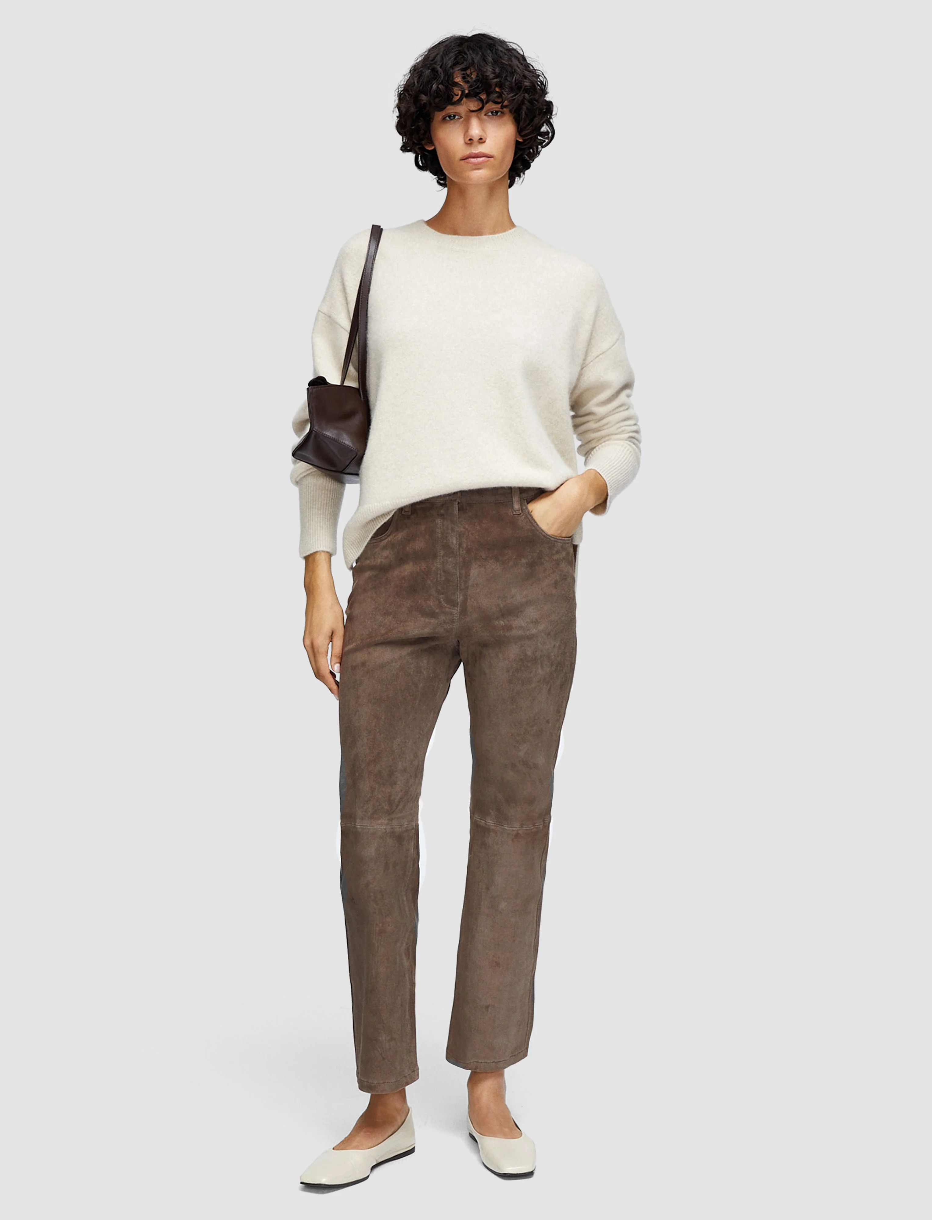 Duke Suede Stretch Trousers - Image 2