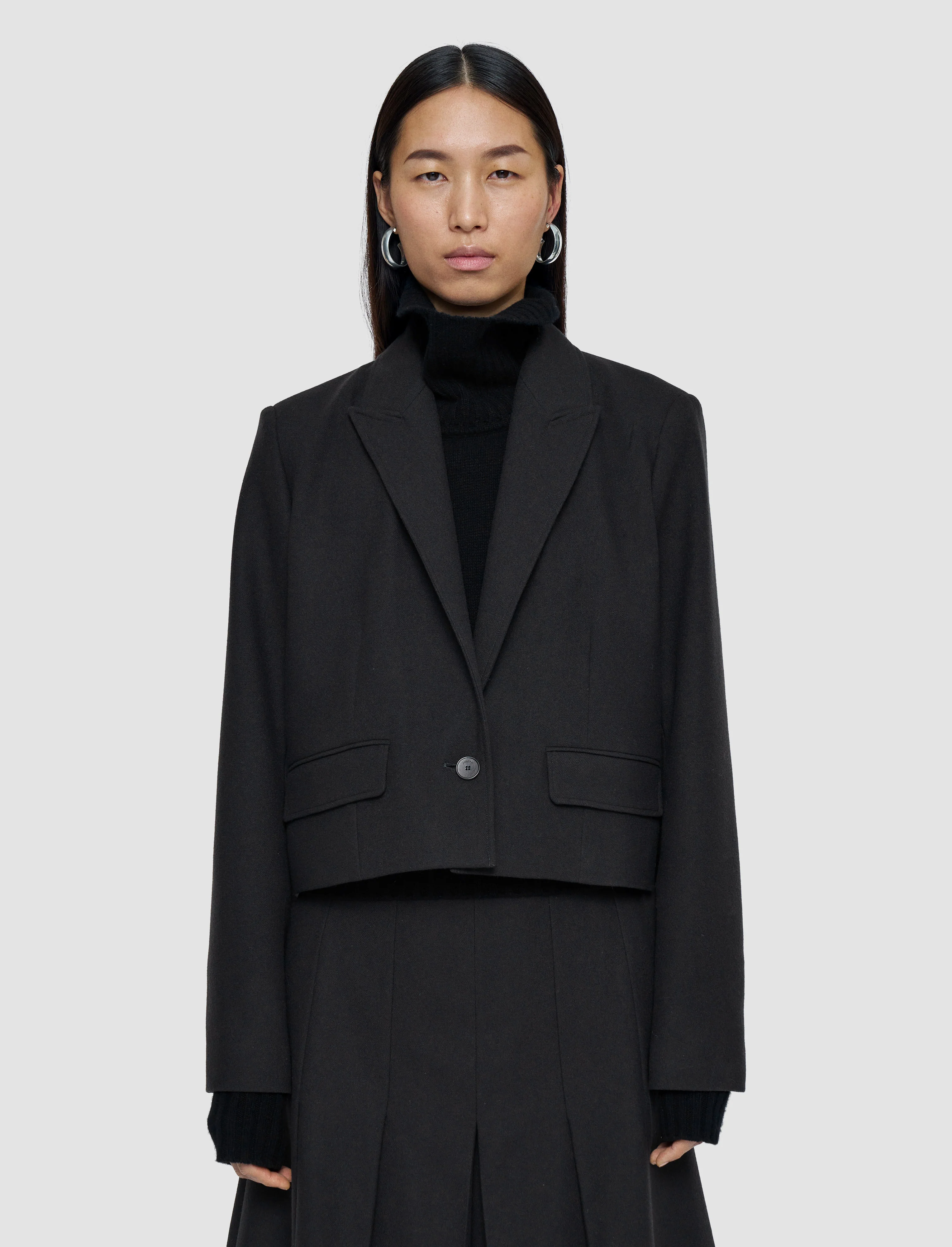 Elia Flannel Wool Jacket - Image 3