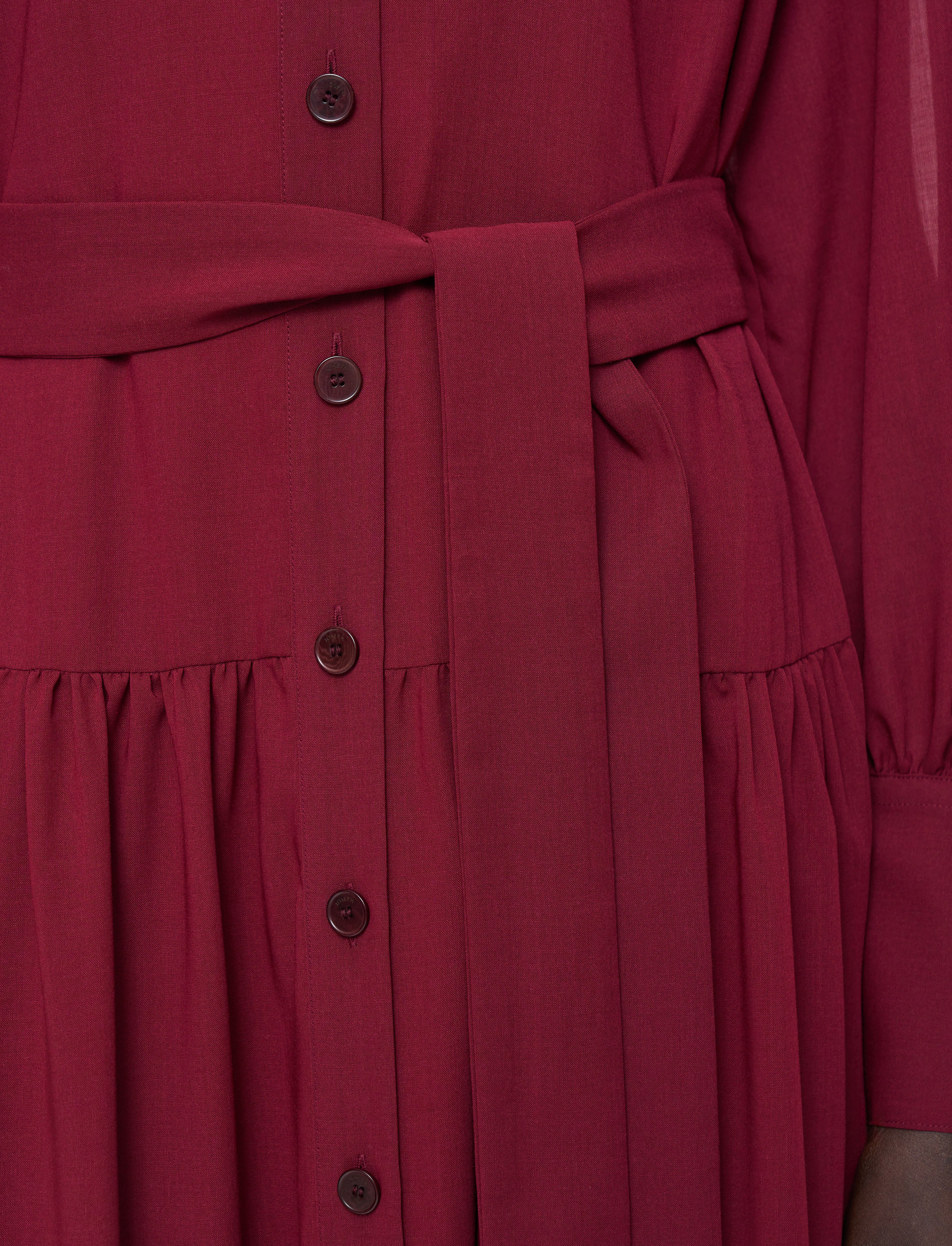 Emma Sheer Fine Wool Dress - Image 6