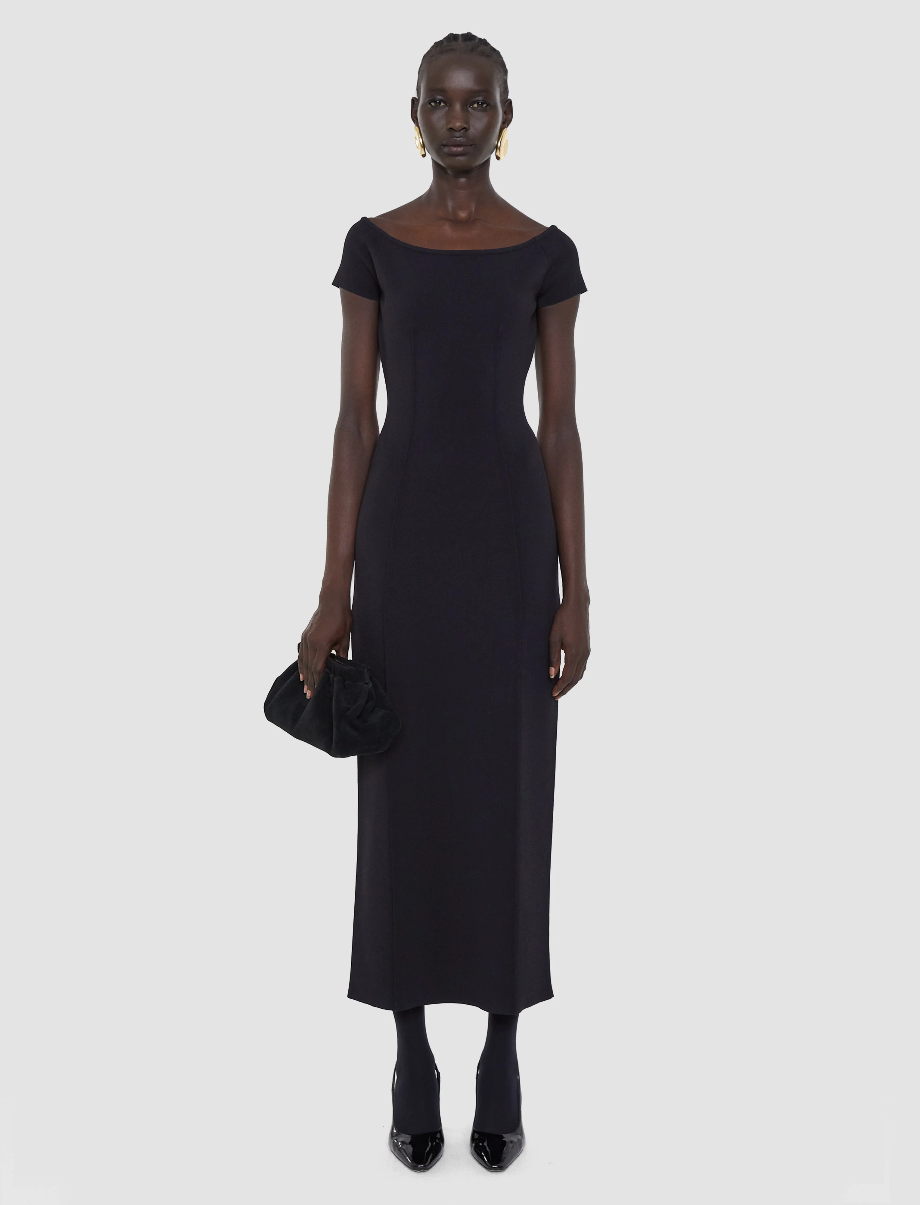 Foin Compact Milano Knit Dress - Image 2