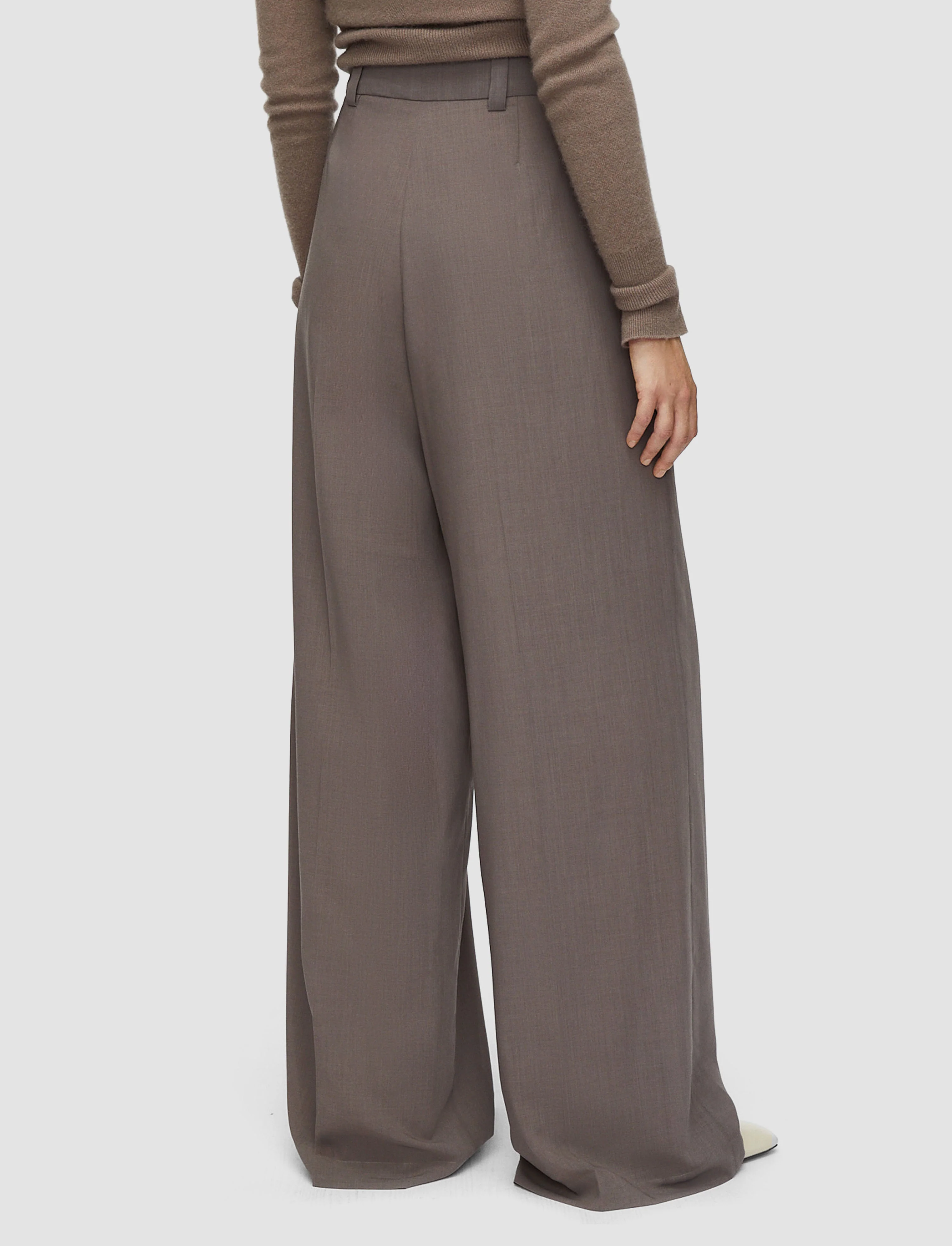 Forest Fine Wool Trousers - Image 3