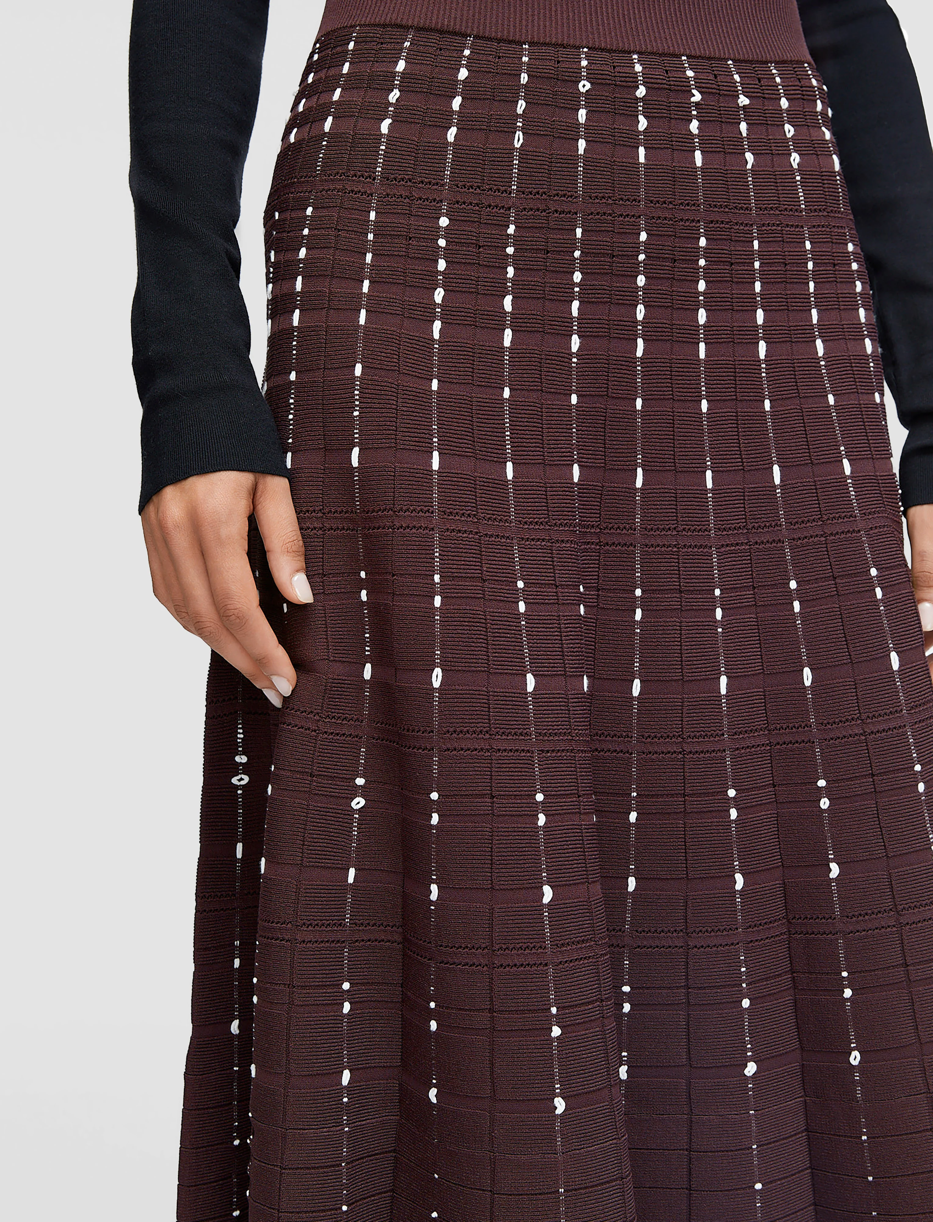 Fragmented Stripes Skirt - Image 4