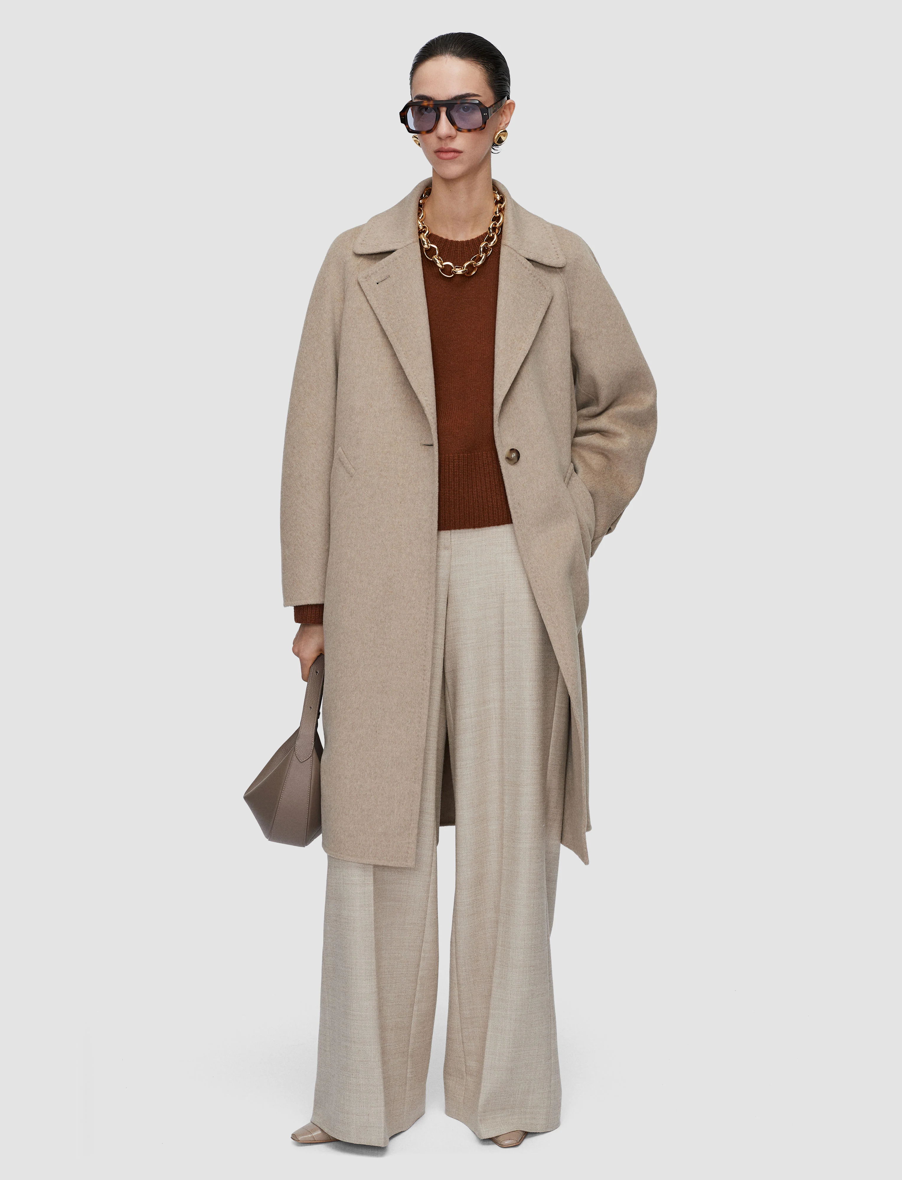 Franco Double Face Cashmere Coat - Image 2